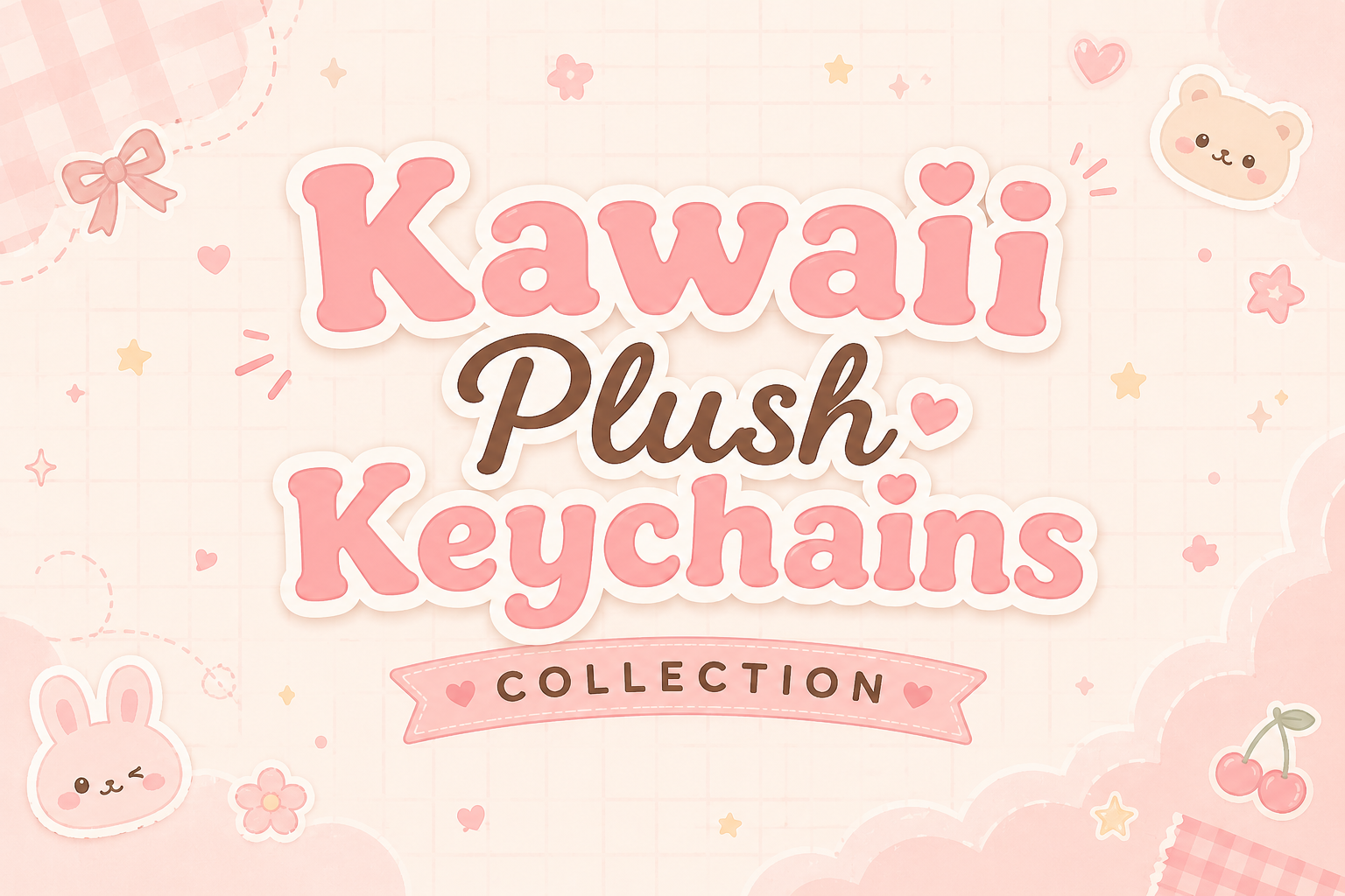 Kawaii Plush Keychains