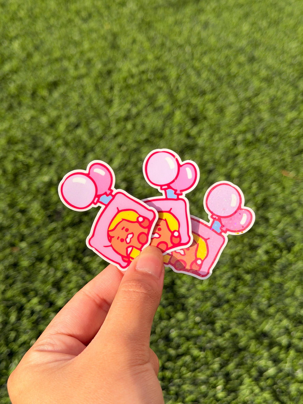 Kpop Schlafanzugparty Sticker Pack | BT21-inspirierte Charaktere | 7 Stück gestanzte Vinyl-Aufkleber, wasserfest