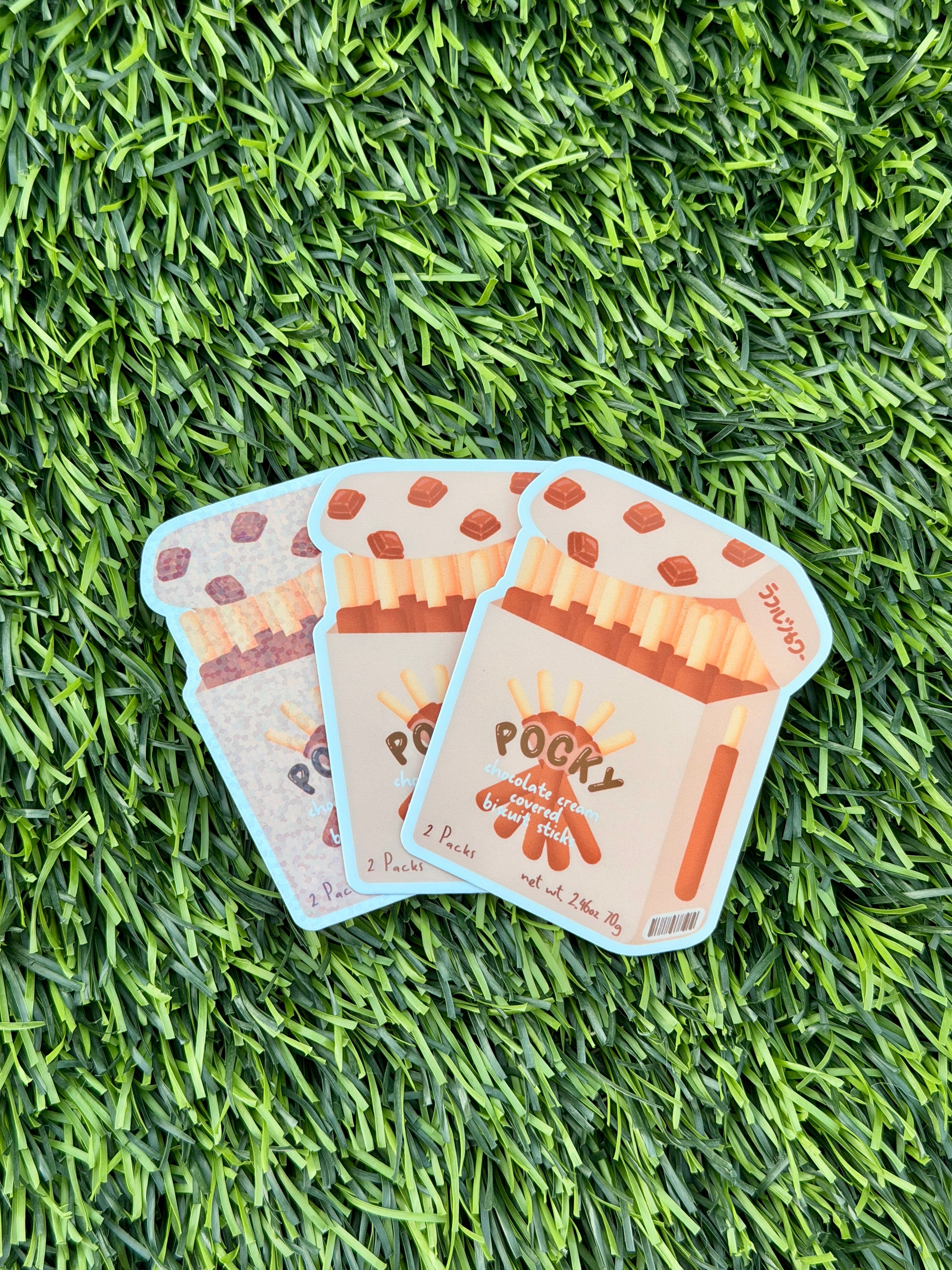 Pocky Snacks | Die Cut Stickers