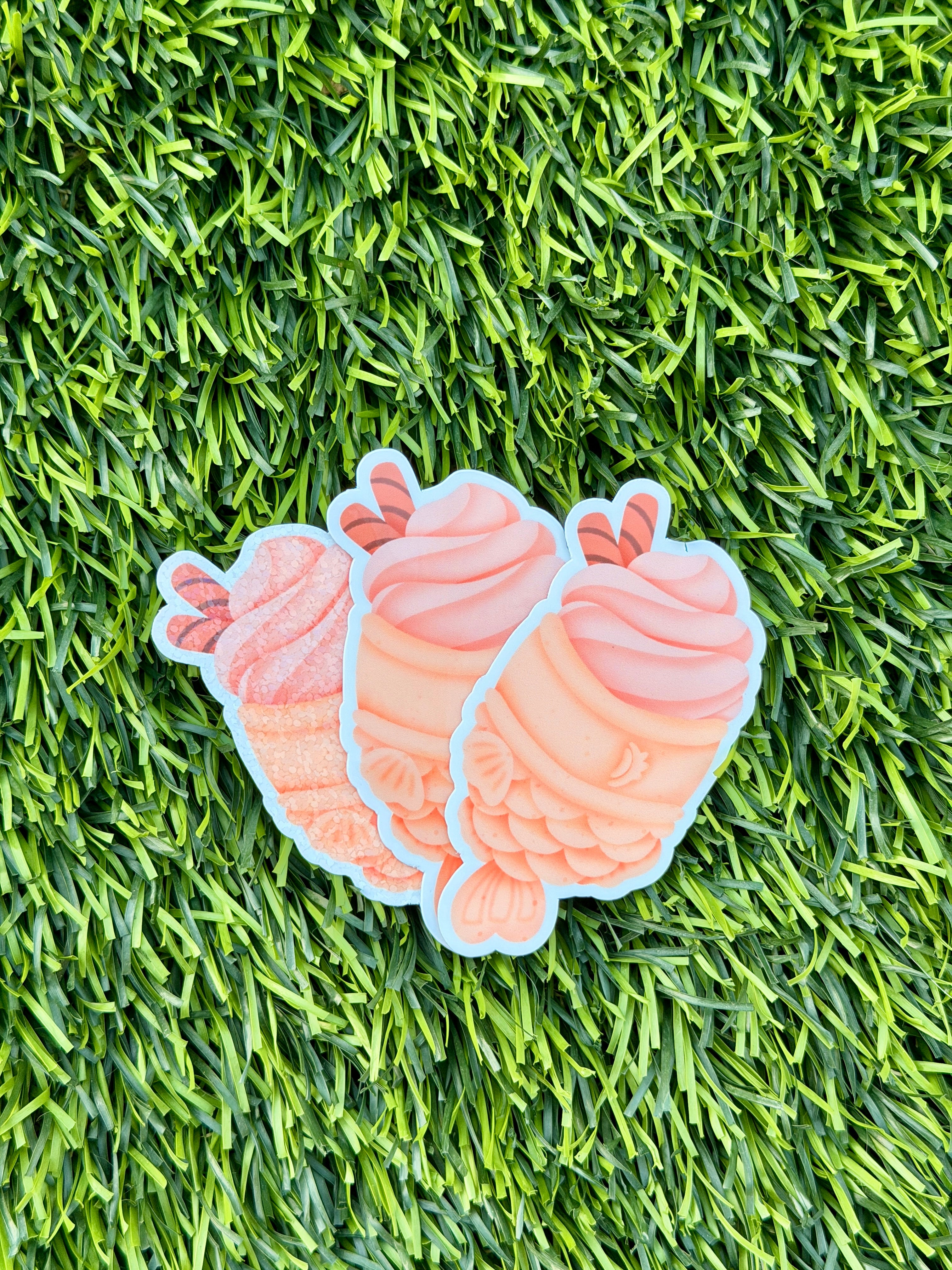 Taiyaki Ice Cream | Die Cut Stickers