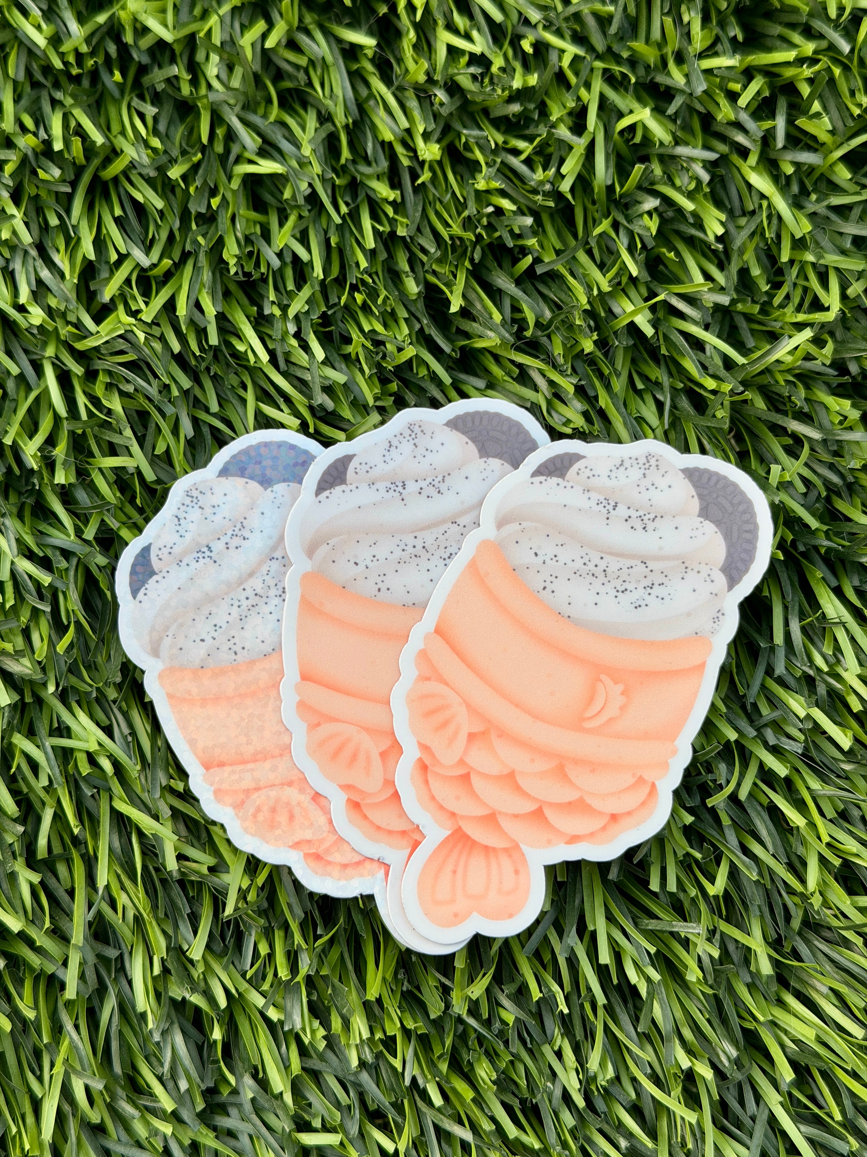 Taiyaki Ice Cream | Die Cut Stickers