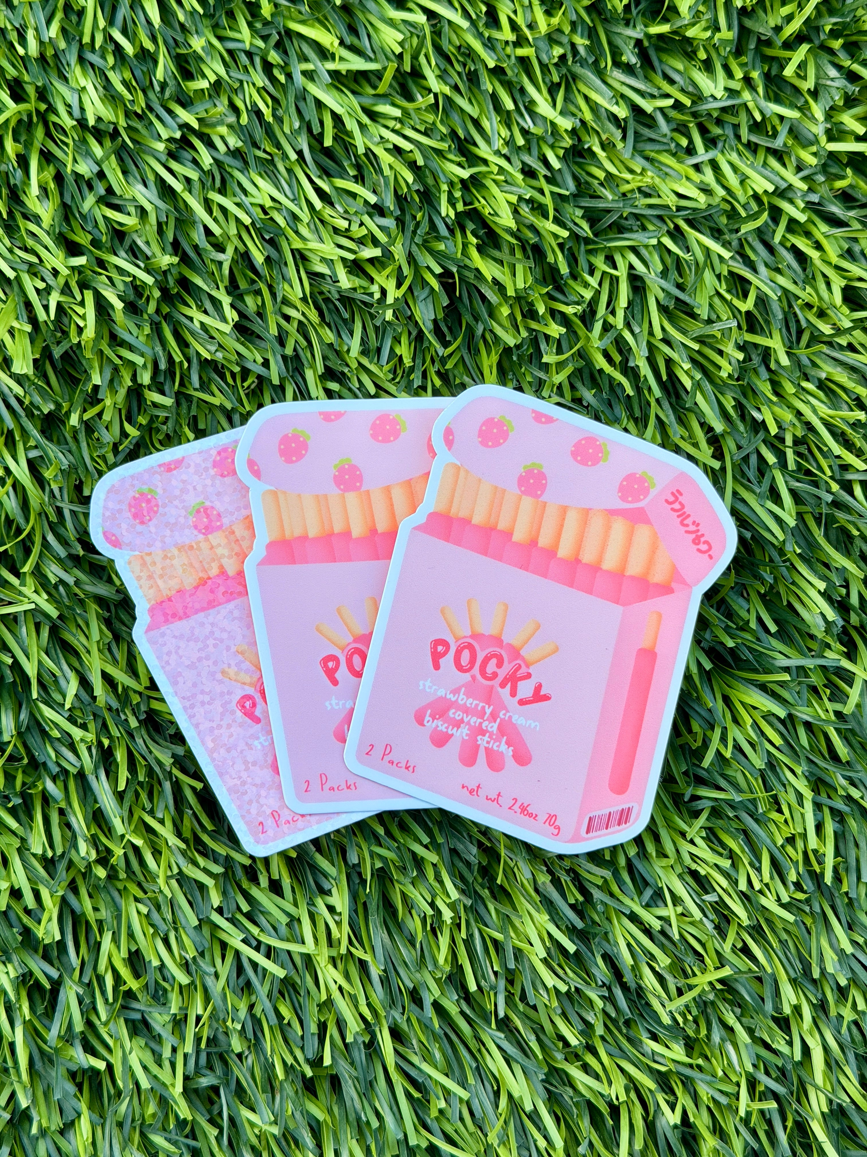 Pocky Snacks | Die Cut Stickers