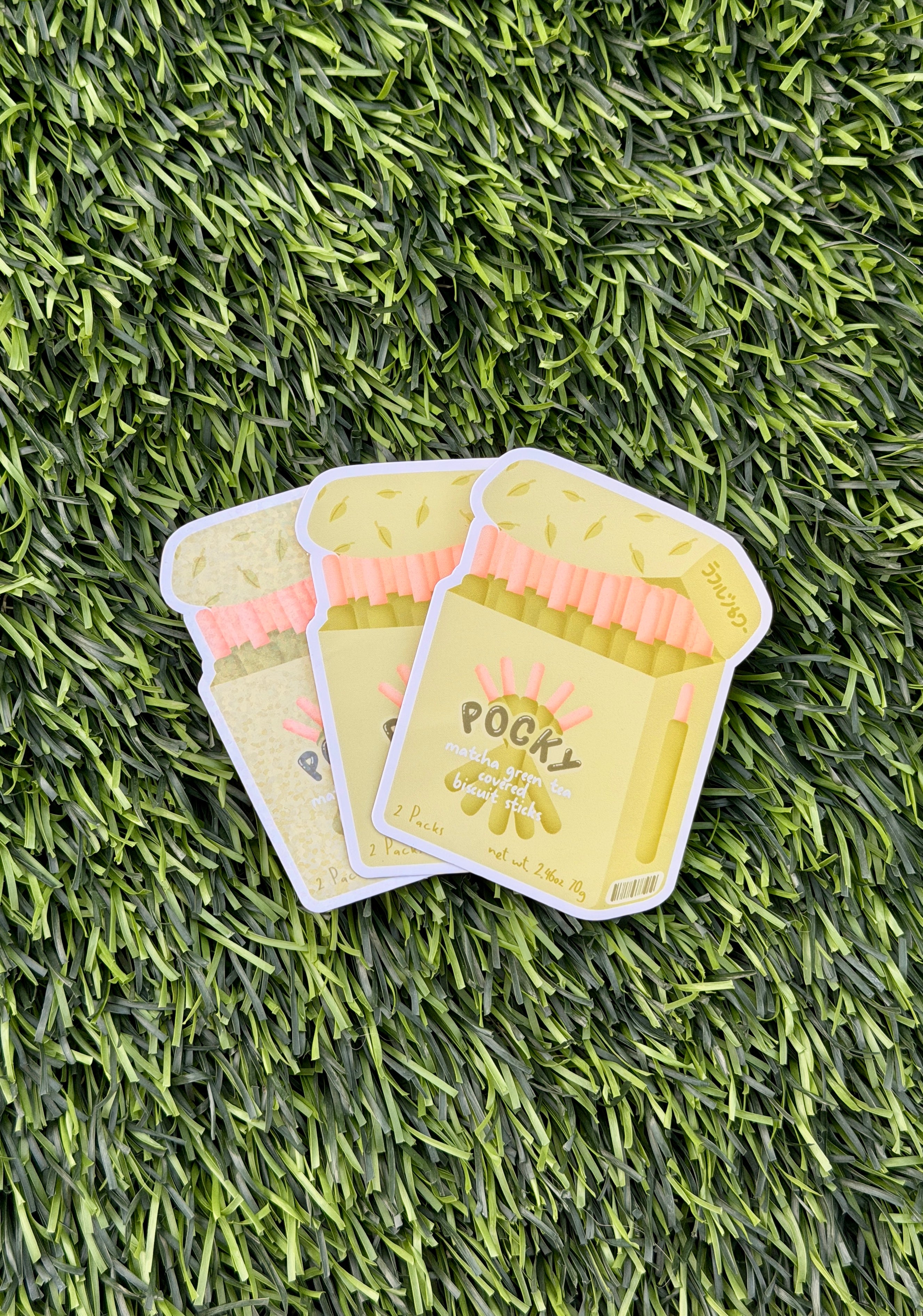 Pocky Snacks | Die Cut Stickers