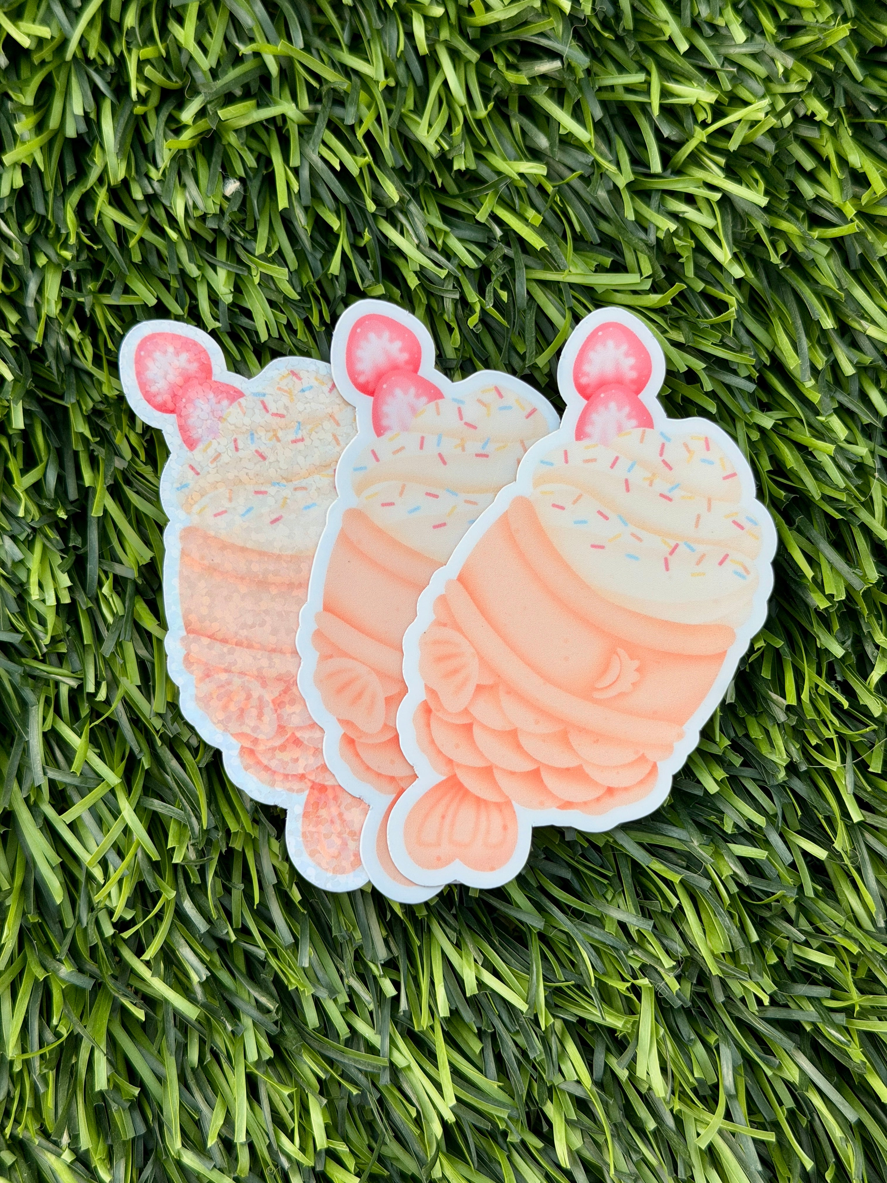 Taiyaki Ice Cream | Die Cut Stickers