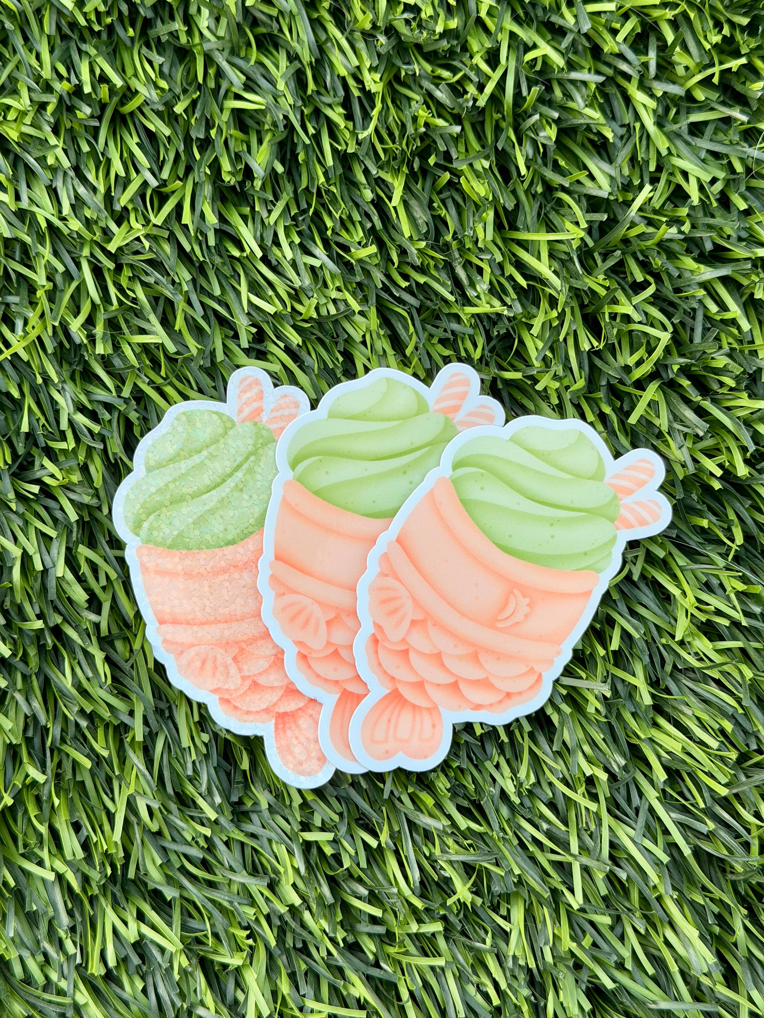 Taiyaki Ice Cream | Die Cut Stickers