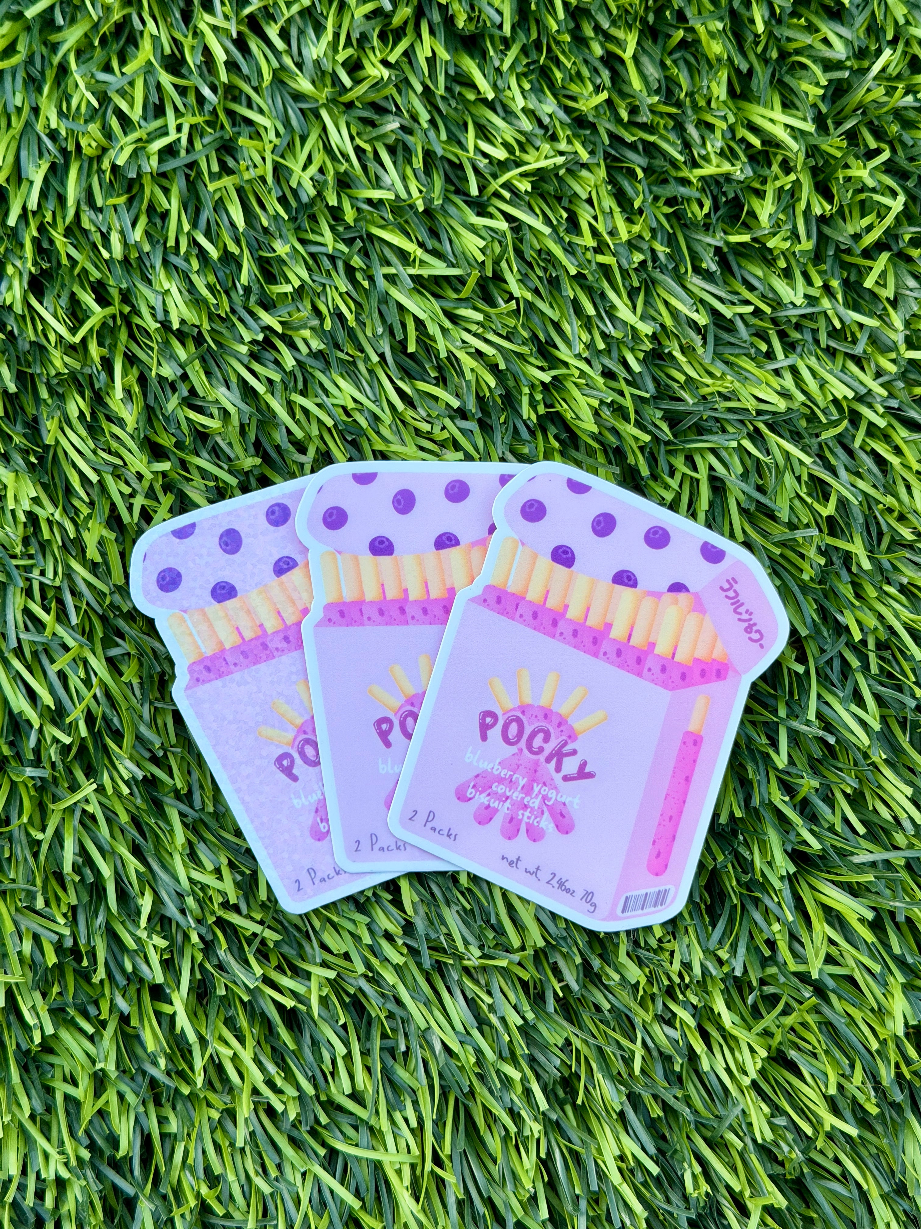 Pocky Snacks | Die Cut Stickers