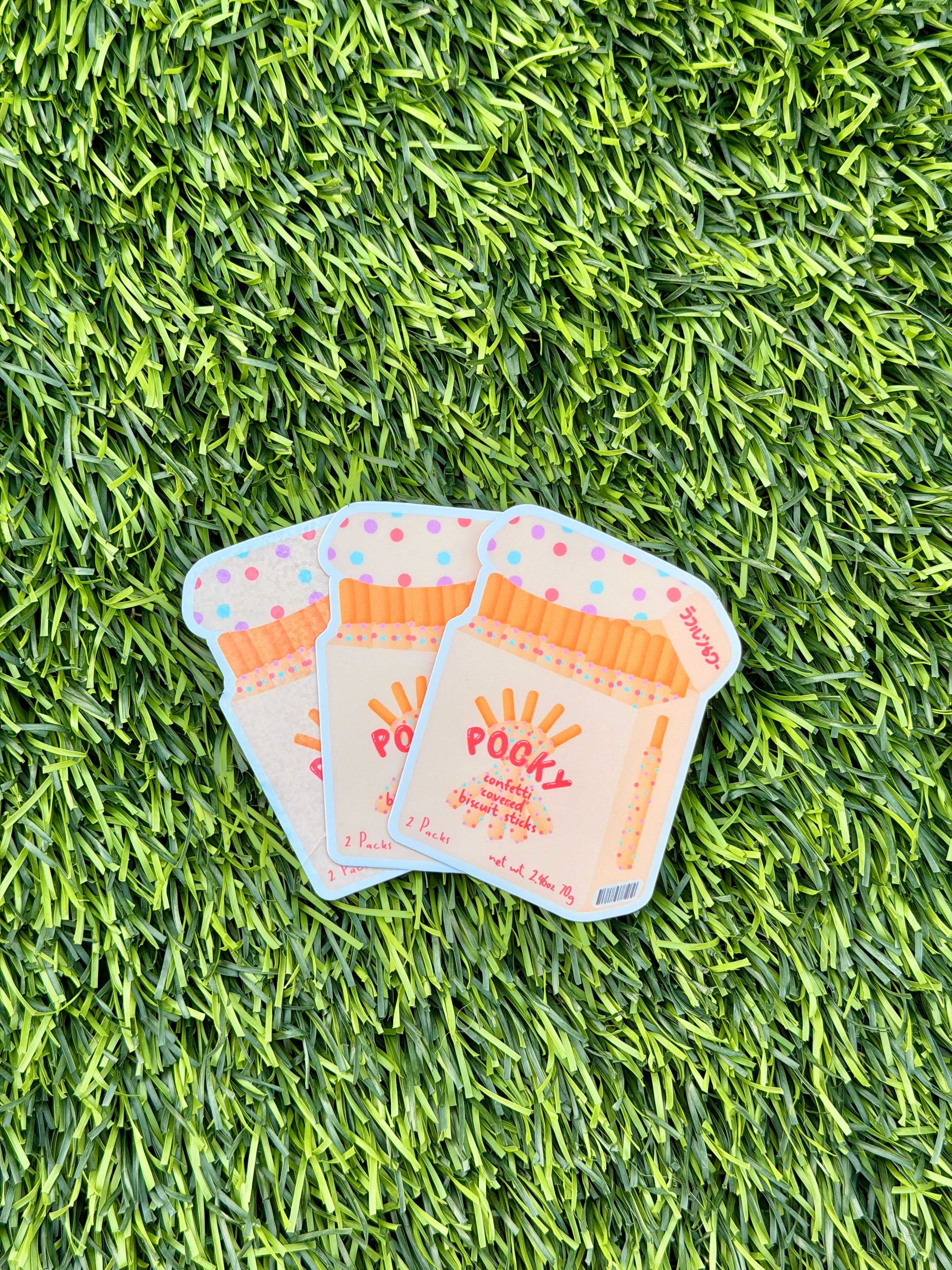 Pocky Snacks | Die Cut Stickers