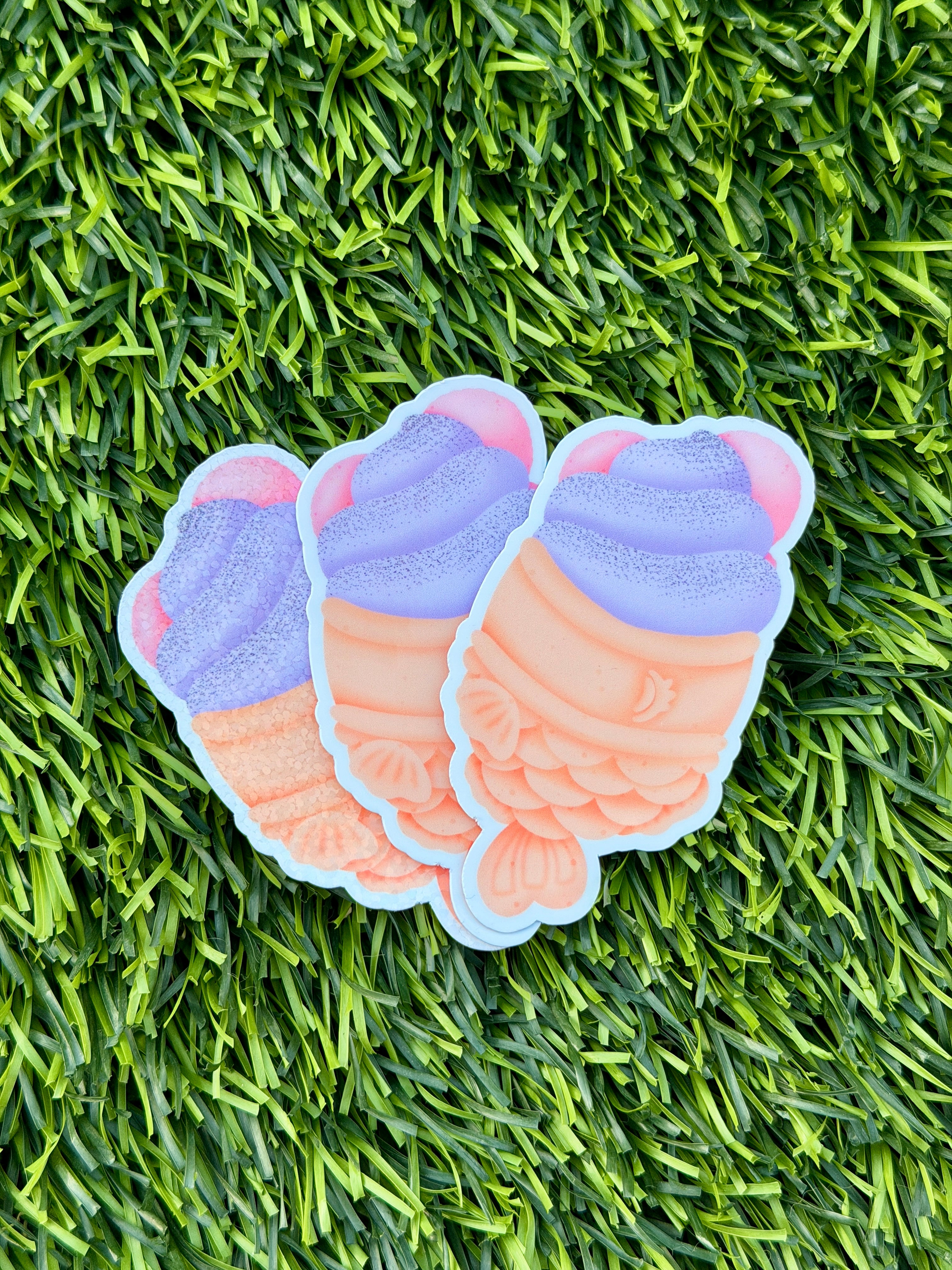 Taiyaki Ice Cream | Die Cut Stickers
