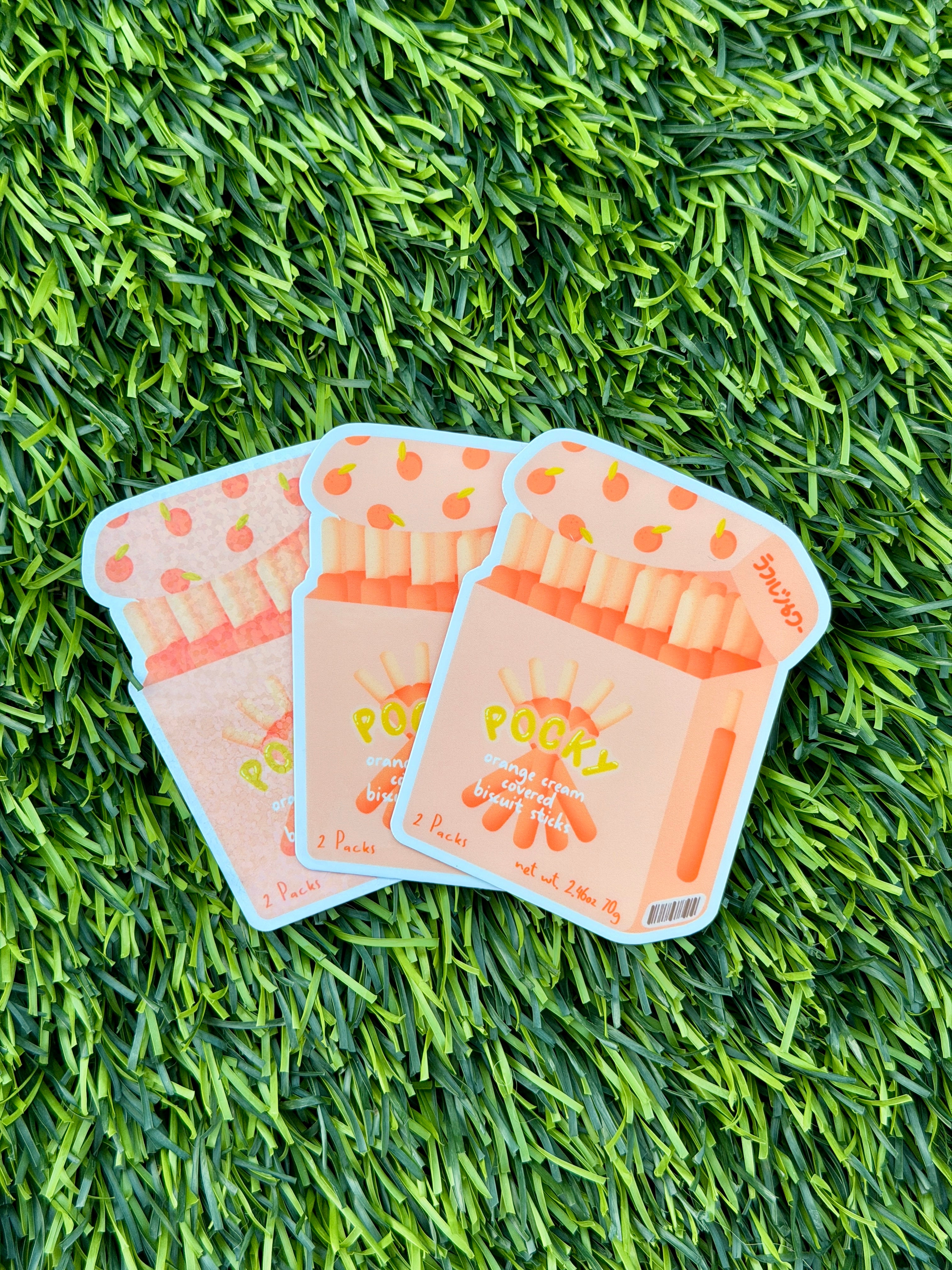 Pocky Snacks | Die Cut Stickers