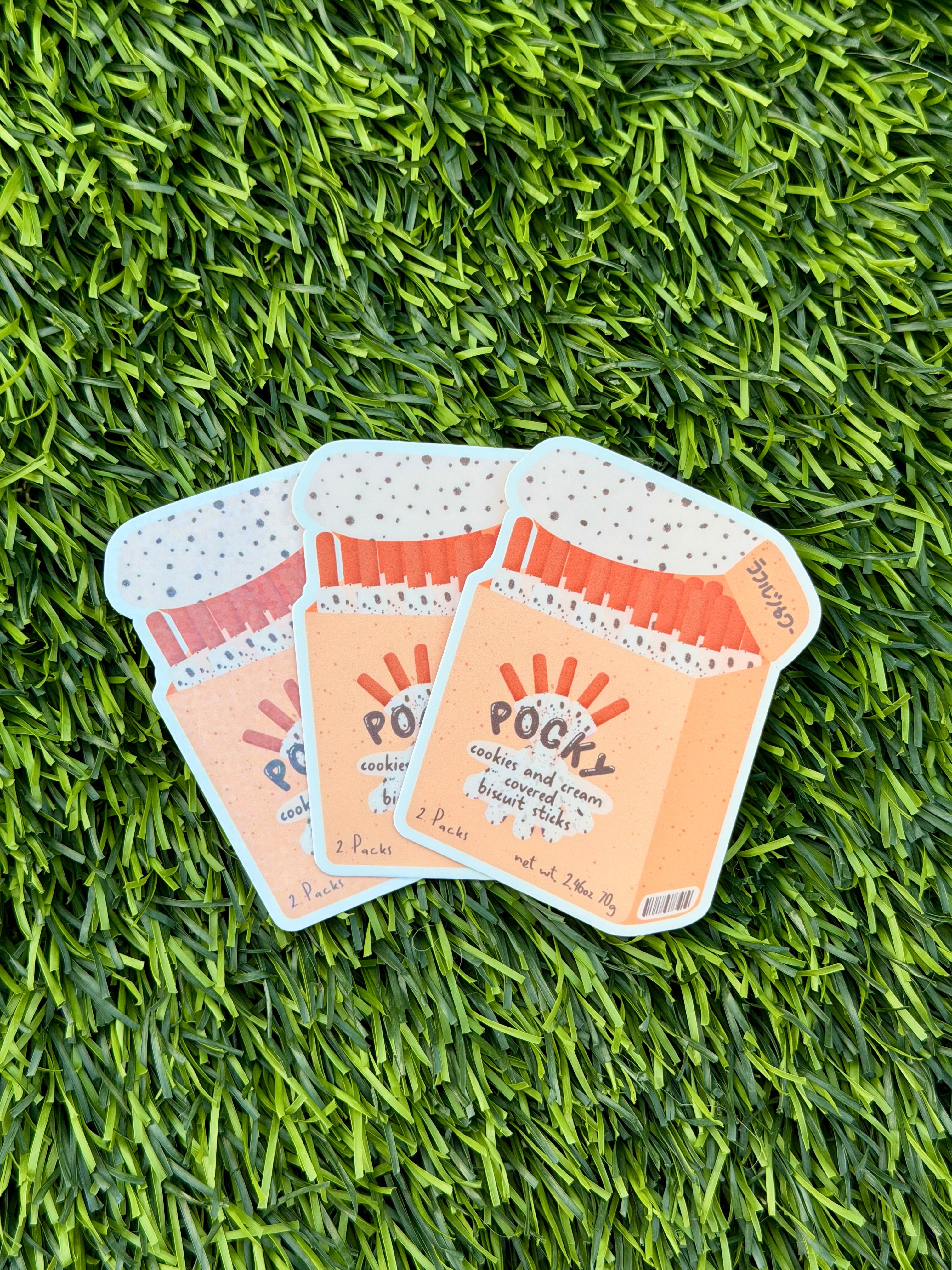 Pocky Snacks | Die Cut Stickers