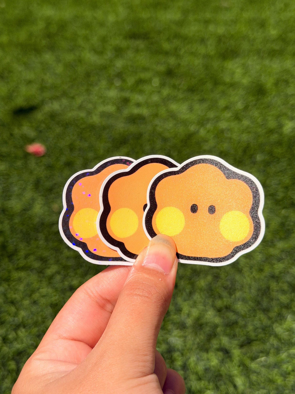 Kpop Minini Head Sticker Pack | BT21 Inspired Characters | 7pcs Die Cut Vinyl Waterproof Stickers