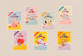 Bangtan-inspirierte Gummibärchen-Sticker | Wasserdichte Die-Cut-Aufkleber (7 Stück)