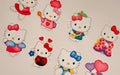 Hello Kitty Watercolor Sticker Pack | Kawaii Sanrio Stickers | 8pcs Die Cut Stickers | Holographic Matte Glossy | Laptop Decal