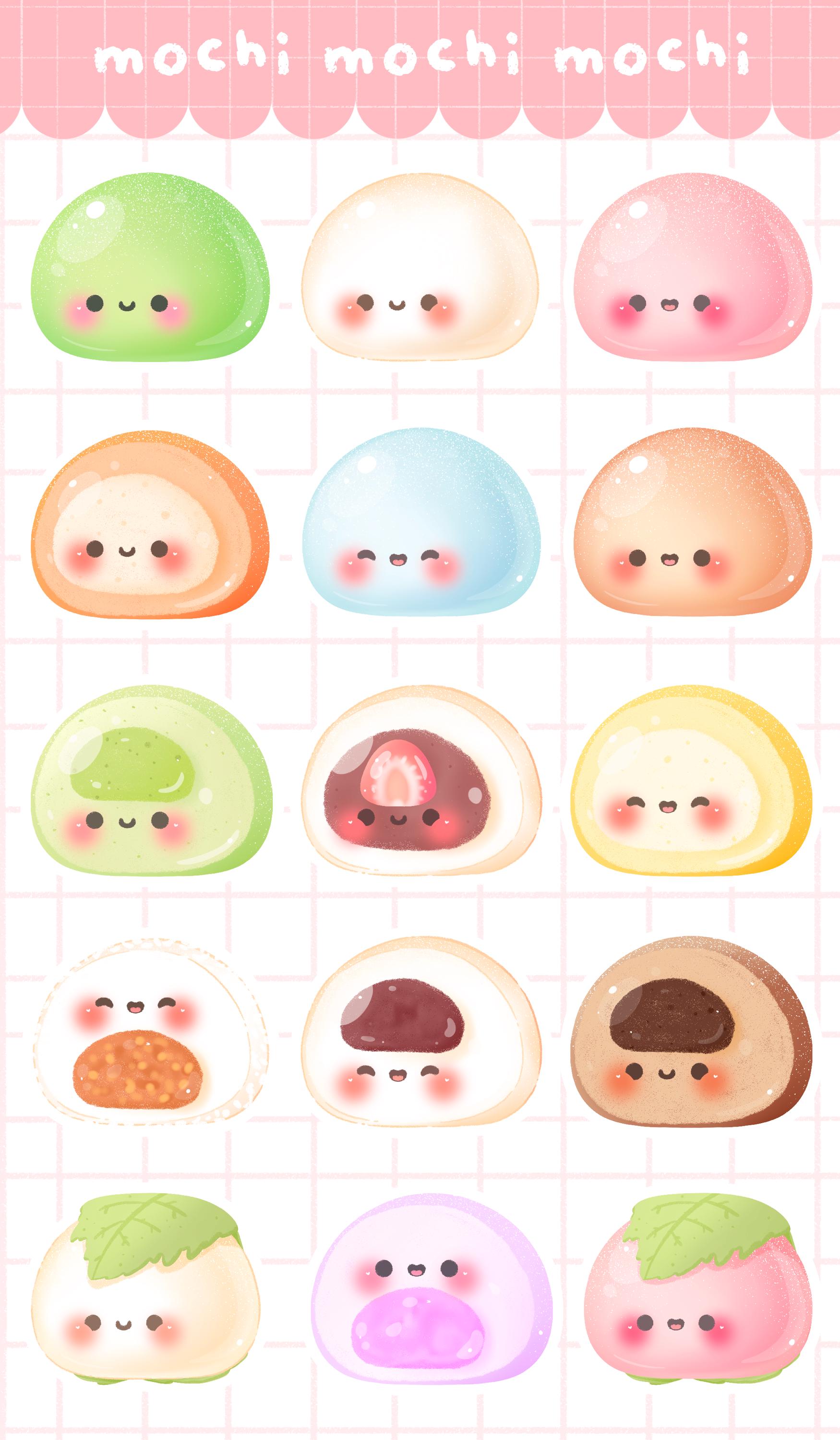 Mochi Mochi | Scrapbooking | Planer | Stickerbogen | Kiss Cut