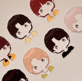 BTS Chibi Sticker Pack | Die Cut Vinyl Decals (7pcs)