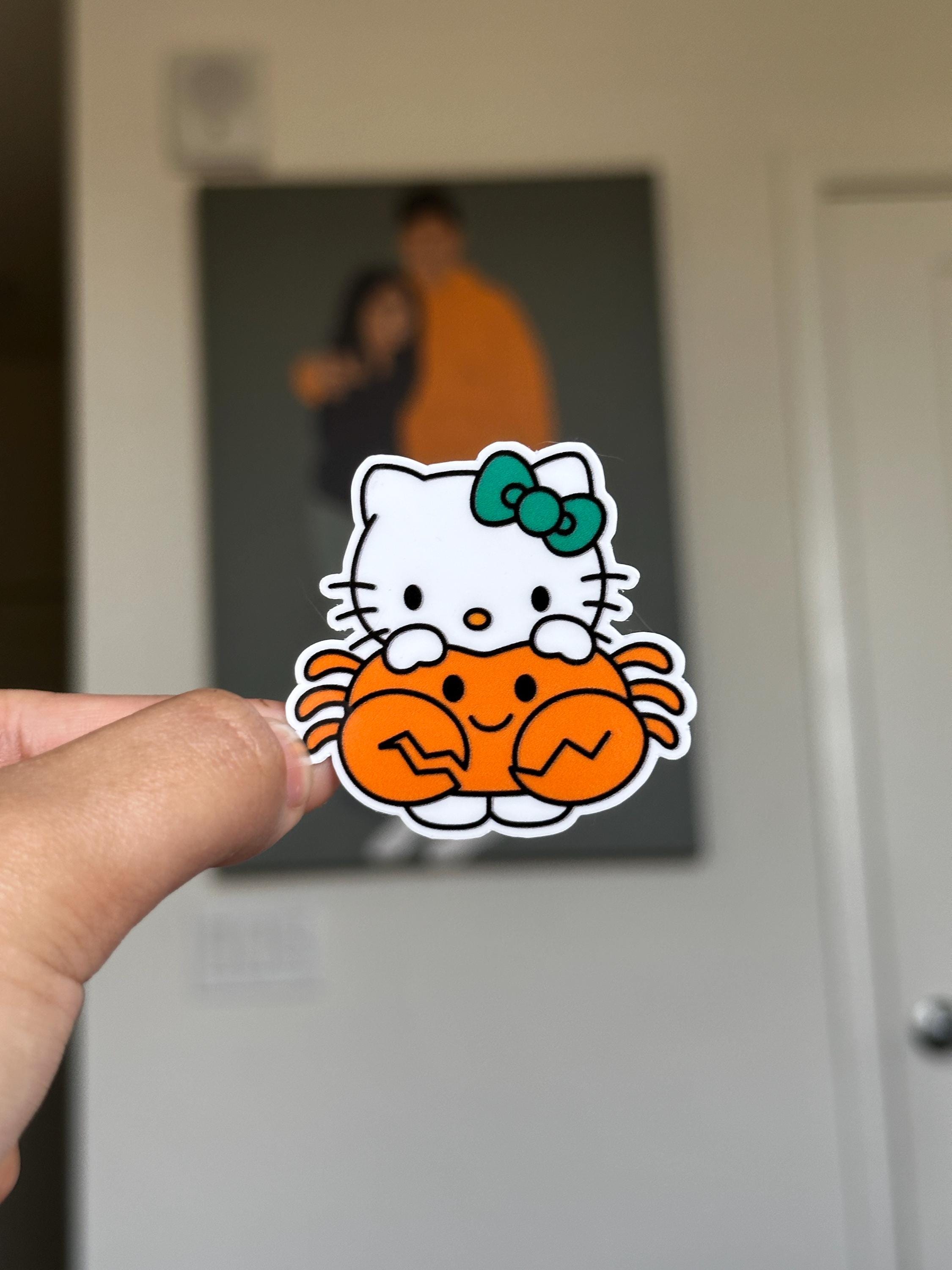 Hello Kitty Tierkreis-Sticker-Pack | Kawaii Sanrio Aufkleber | 12 Stück ausgestanzt | Astrologie Horoskop Sticker | Holografisch Matt Glänzend | Geschenk