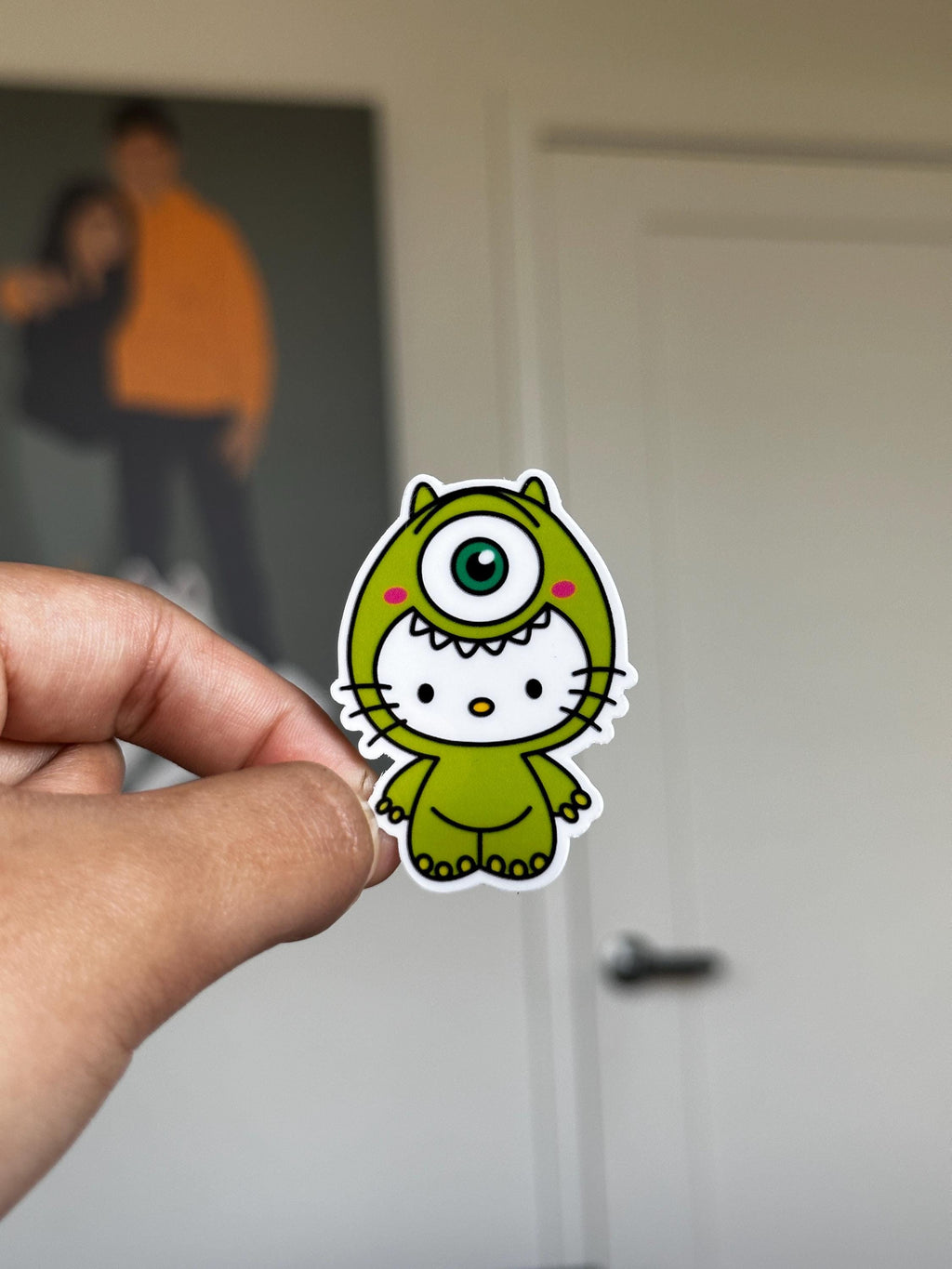Hello Kitty Prinzessinnen-Sticker-Pack | Kawaii Sanrio Sticker | 15 gestanzte Sticker | Süße holografische matte glänzende | Laptop-Aufkleber