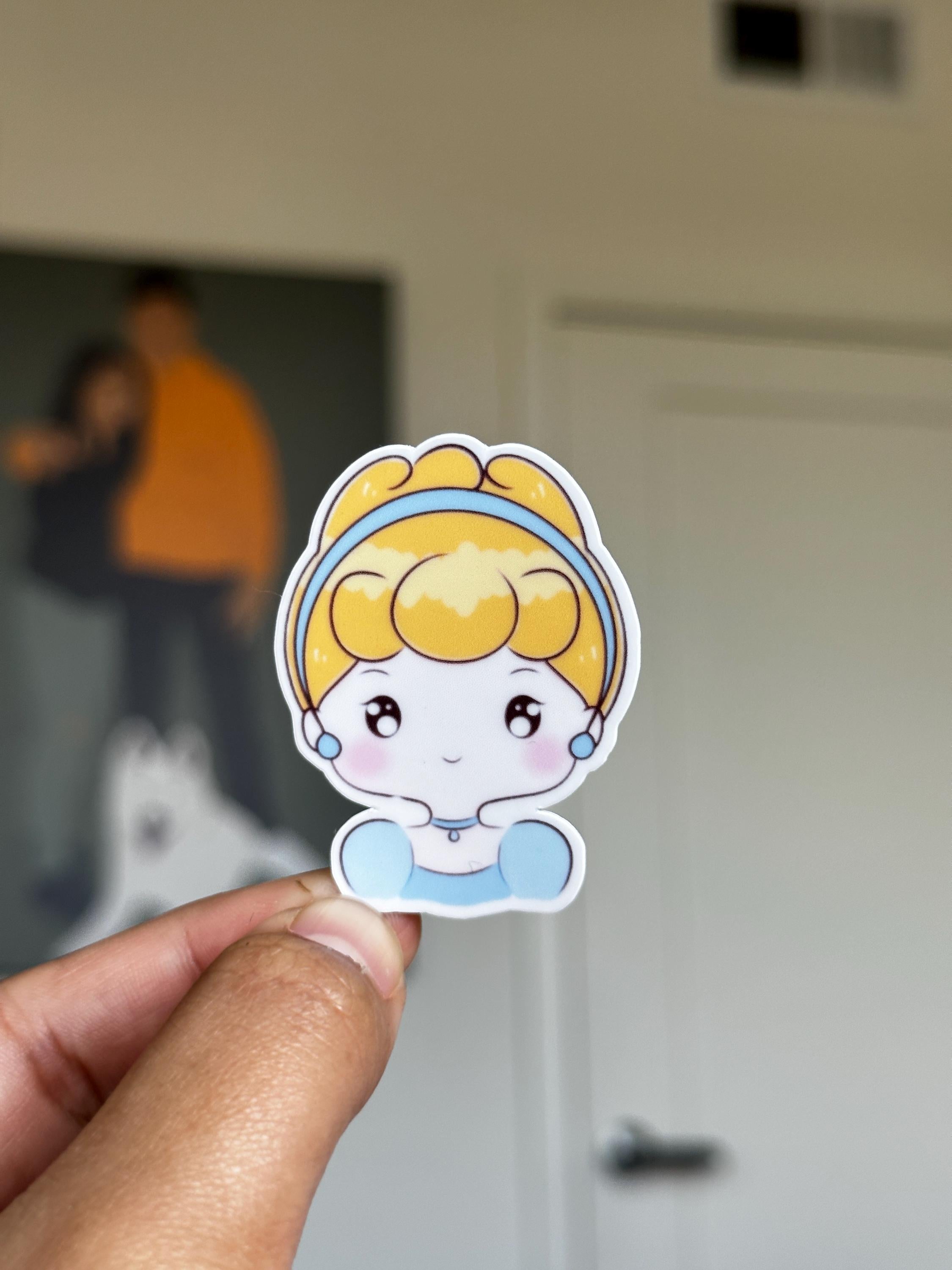 Pack de Pegatinas de Princesas | Calcomanías de Vinilo Troqueladas (Mate, Brillante, Holográficas)