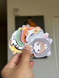 EXO Die-Cut Sticker | Kpop Fanartikel | Matt, Glänzend, Holographisches Vinyl