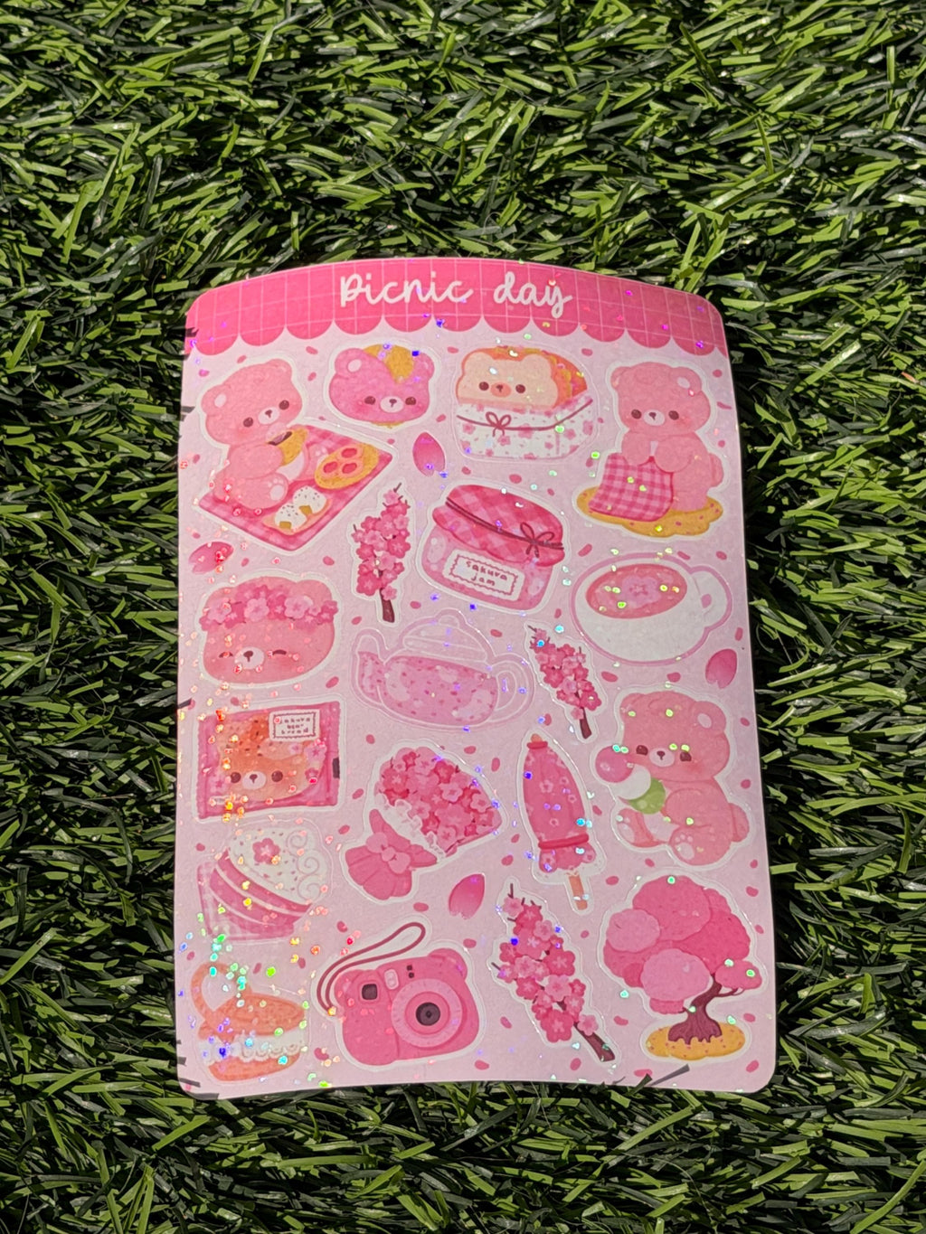 Picknick-Tag | Scrapbooking | Stickerbogen | Kiss Cut