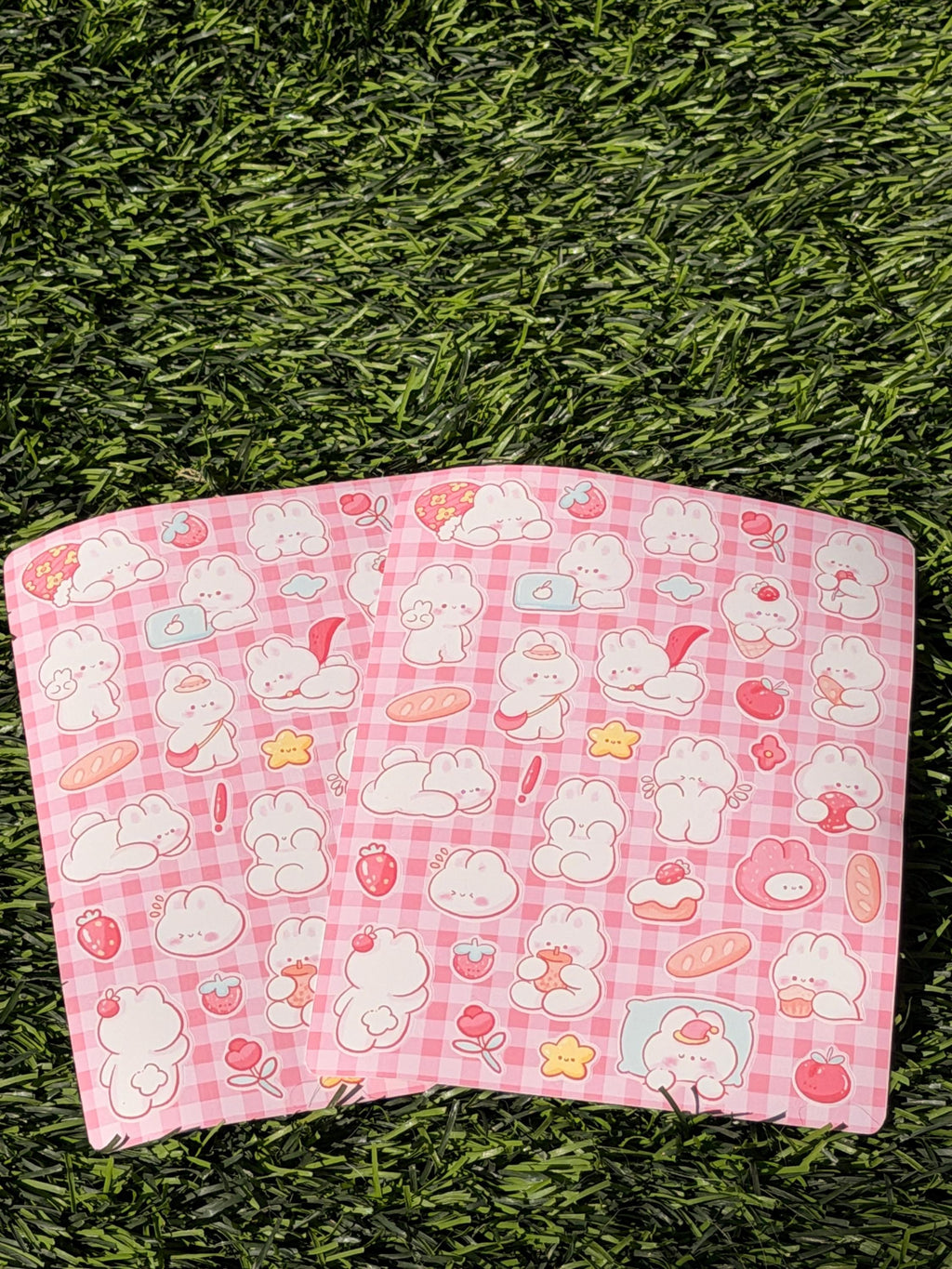 Bun Bun Happy Moments | Scrapbooking | Sticker Sheet | Kiss Cut