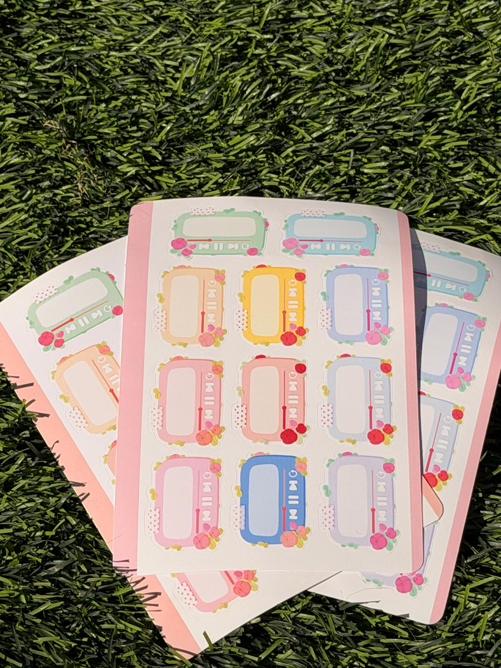 Emotis | Termin | Musik | Scrapbooking | Planer | Aufkleberbogen | Kiss Cut