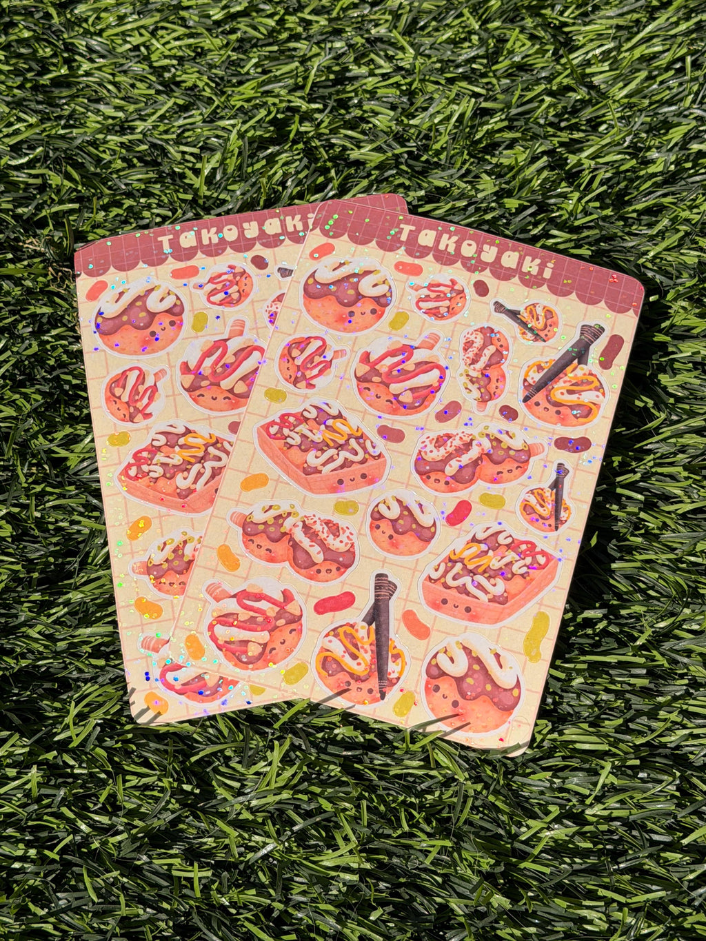 Takoyaki | Scrapbooking | Planer | Stickerbogen | Kiss Cut