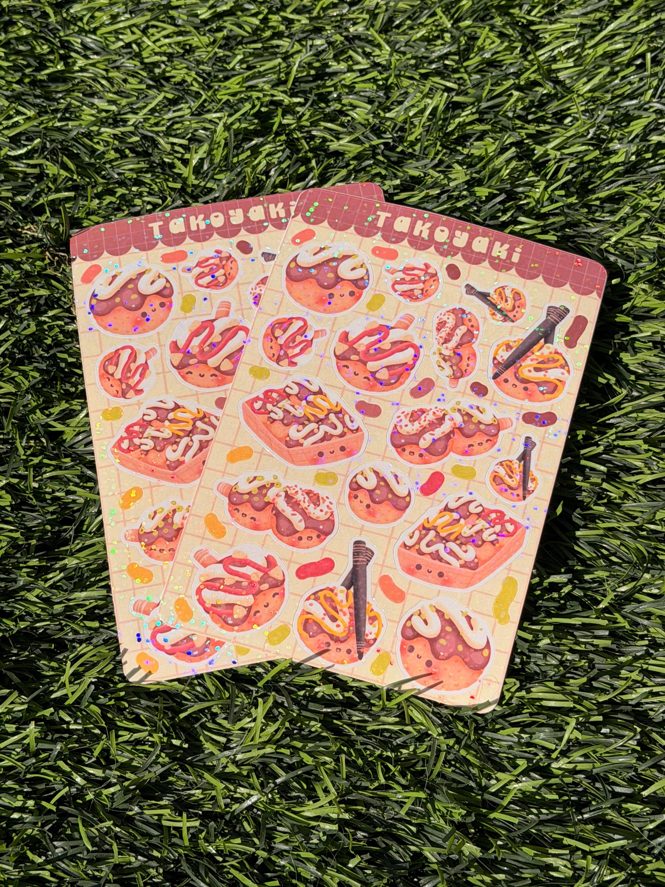 Takoyaki | Scrapbooking | Planer | Stickerbogen | Kiss Cut