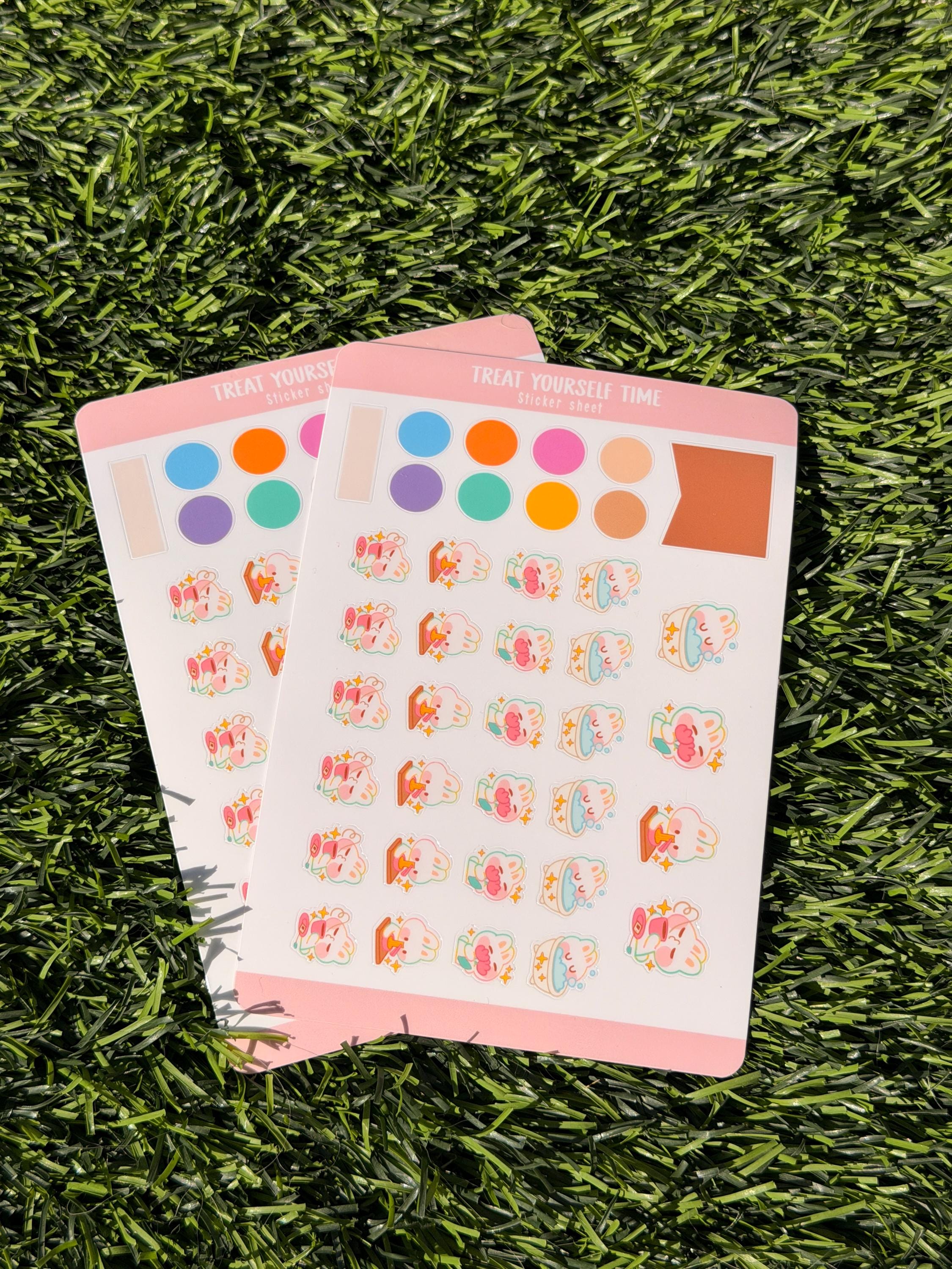 Zeit für dich | Scrapbooking | Stickerbogen | Kiss Cut