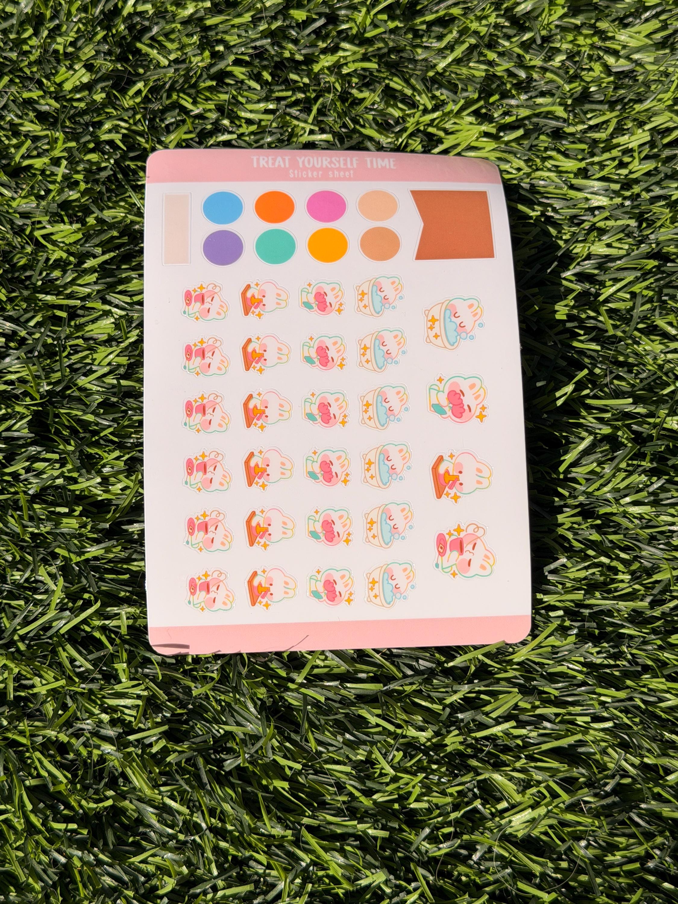 Zeit für dich | Scrapbooking | Stickerbogen | Kiss Cut