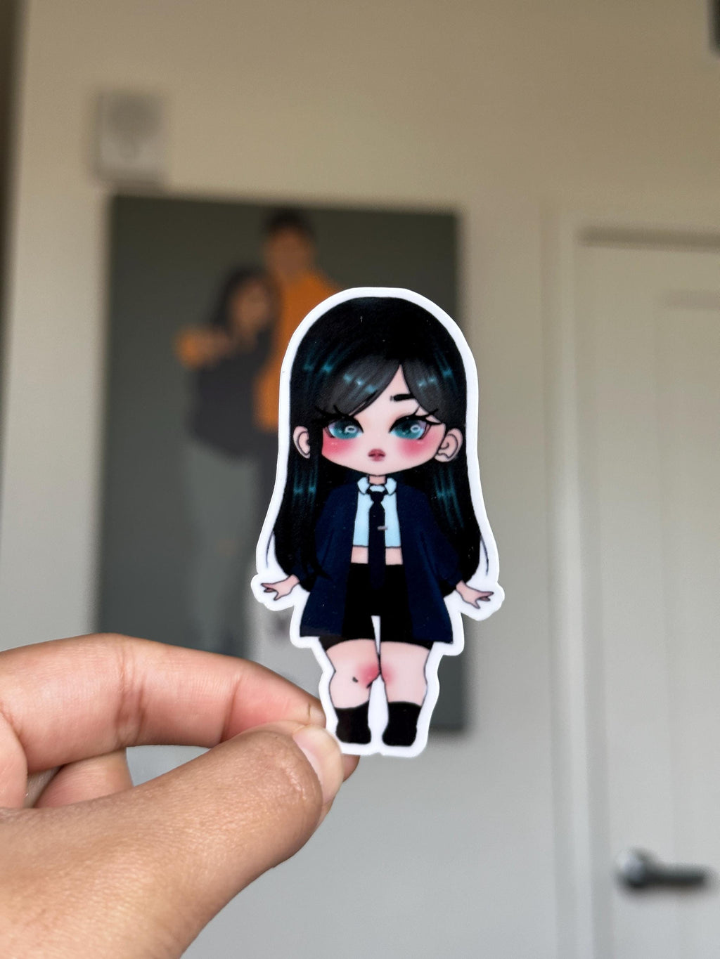 Chibi Kpop Girl Group Sticker Set (5 pcs) | Die Cut Sticker