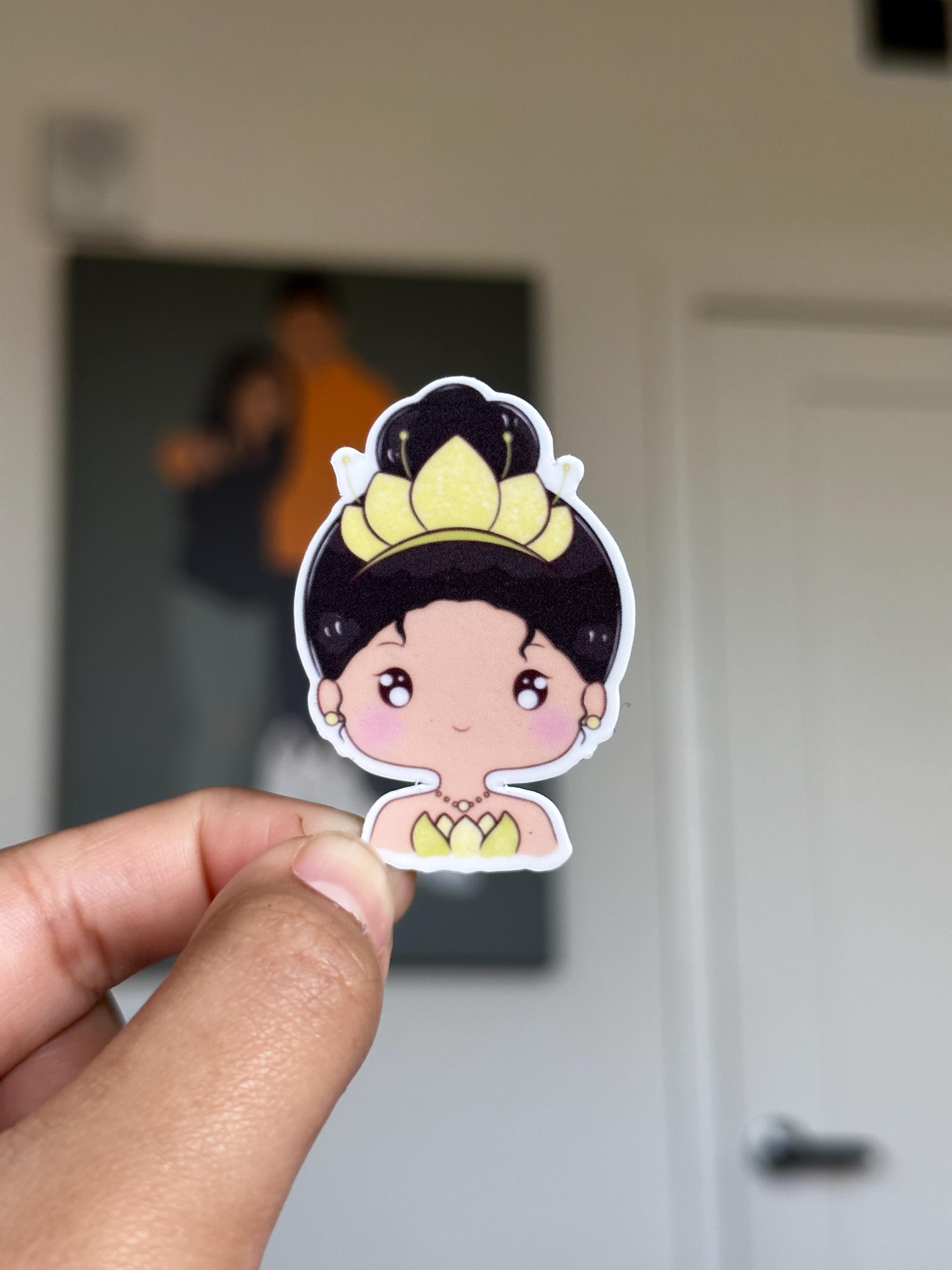 Pack de Pegatinas de Princesas | Calcomanías de Vinilo Troqueladas (Mate, Brillante, Holográficas)
