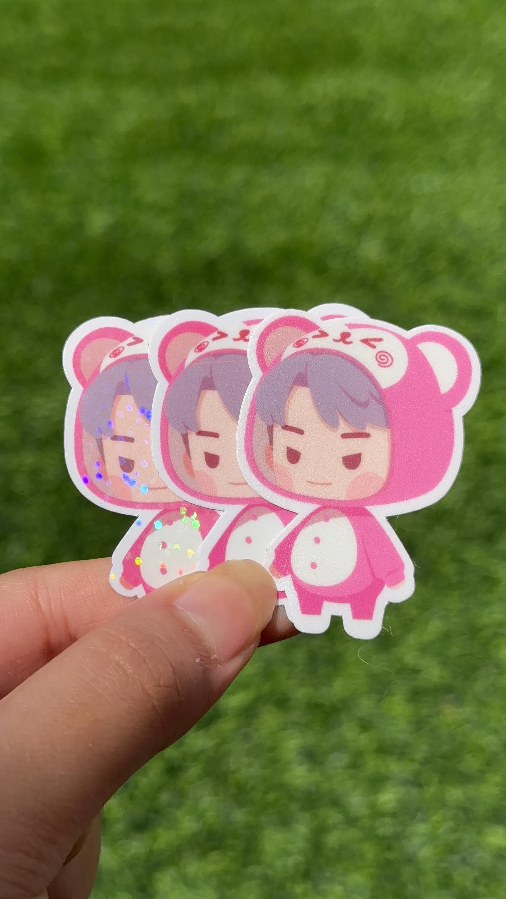 Kpop In the Seom Sticker Pack | BT21 Inspired Characters | 7pcs Die Cut Vinyl Waterproof Stickers