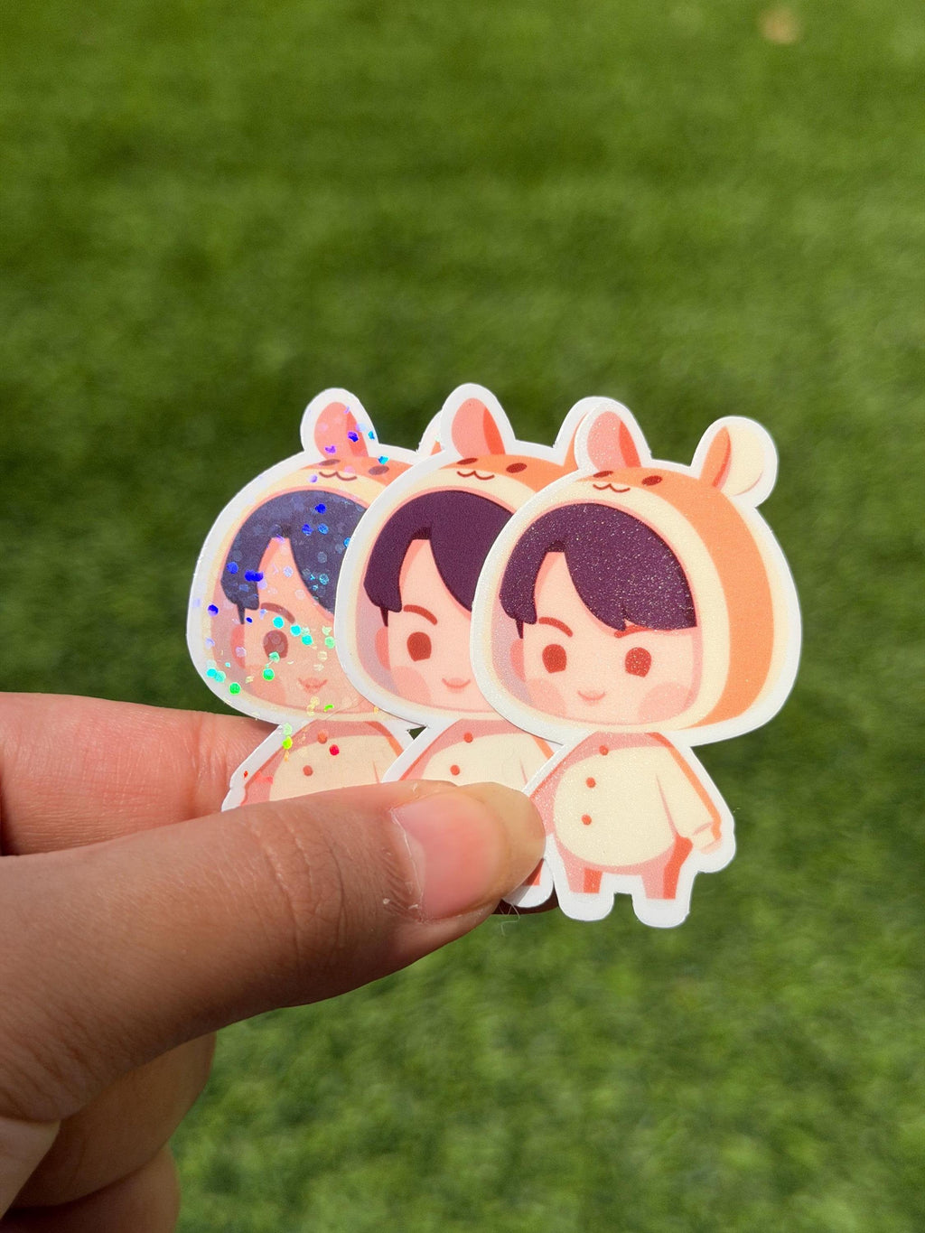 Kpop In the Seom Sticker Pack | BT21 Inspired Characters | 7pcs Die Cut Vinyl Waterproof Stickers