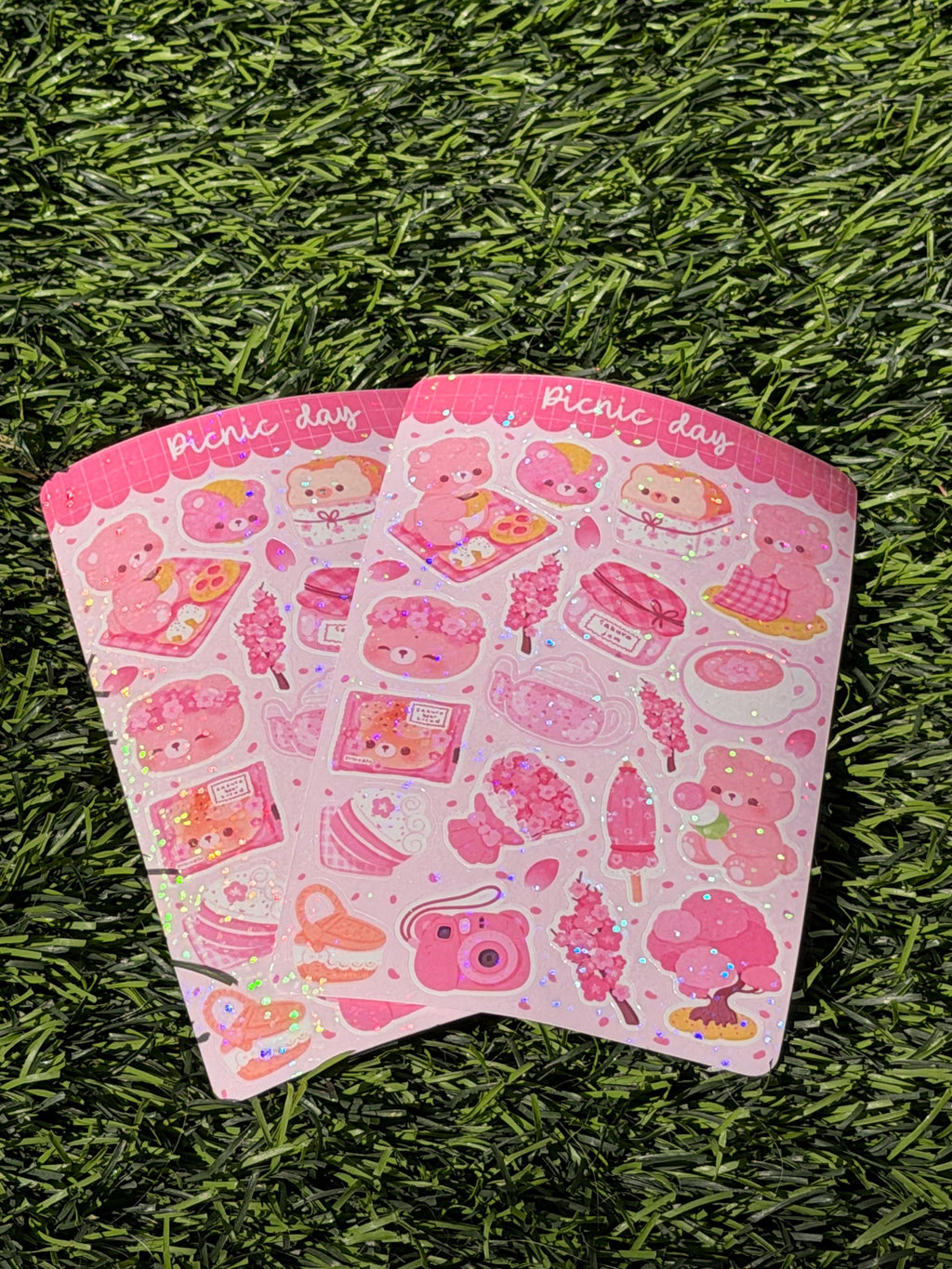 Picknick-Tag | Scrapbooking | Stickerbogen | Kiss Cut