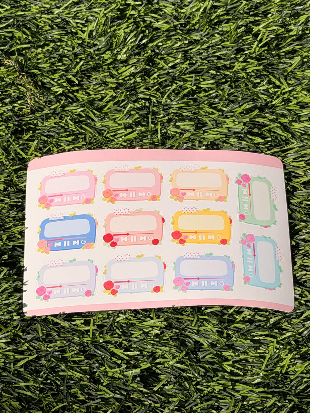Emotis | Termin | Musik | Scrapbooking | Planer | Aufkleberbogen | Kiss Cut