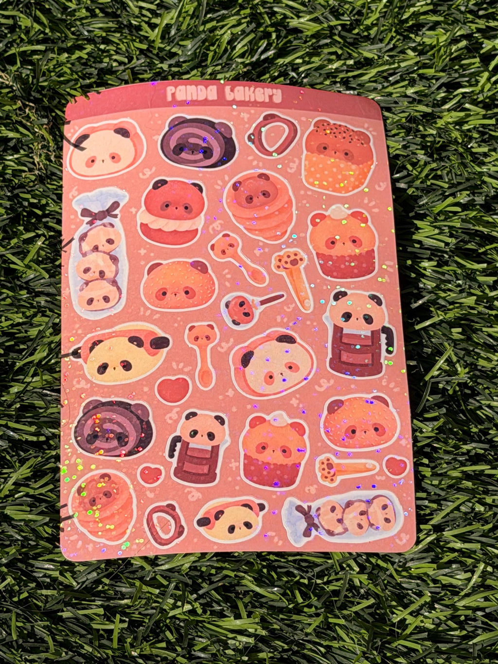 Panda Bakery | Scrapbooking | Planner | Sticker Sheet | Kiss Cut