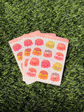 Takoyaki Booth | Scrapbooking | Planner | Sticker Sheet | Kiss Cut