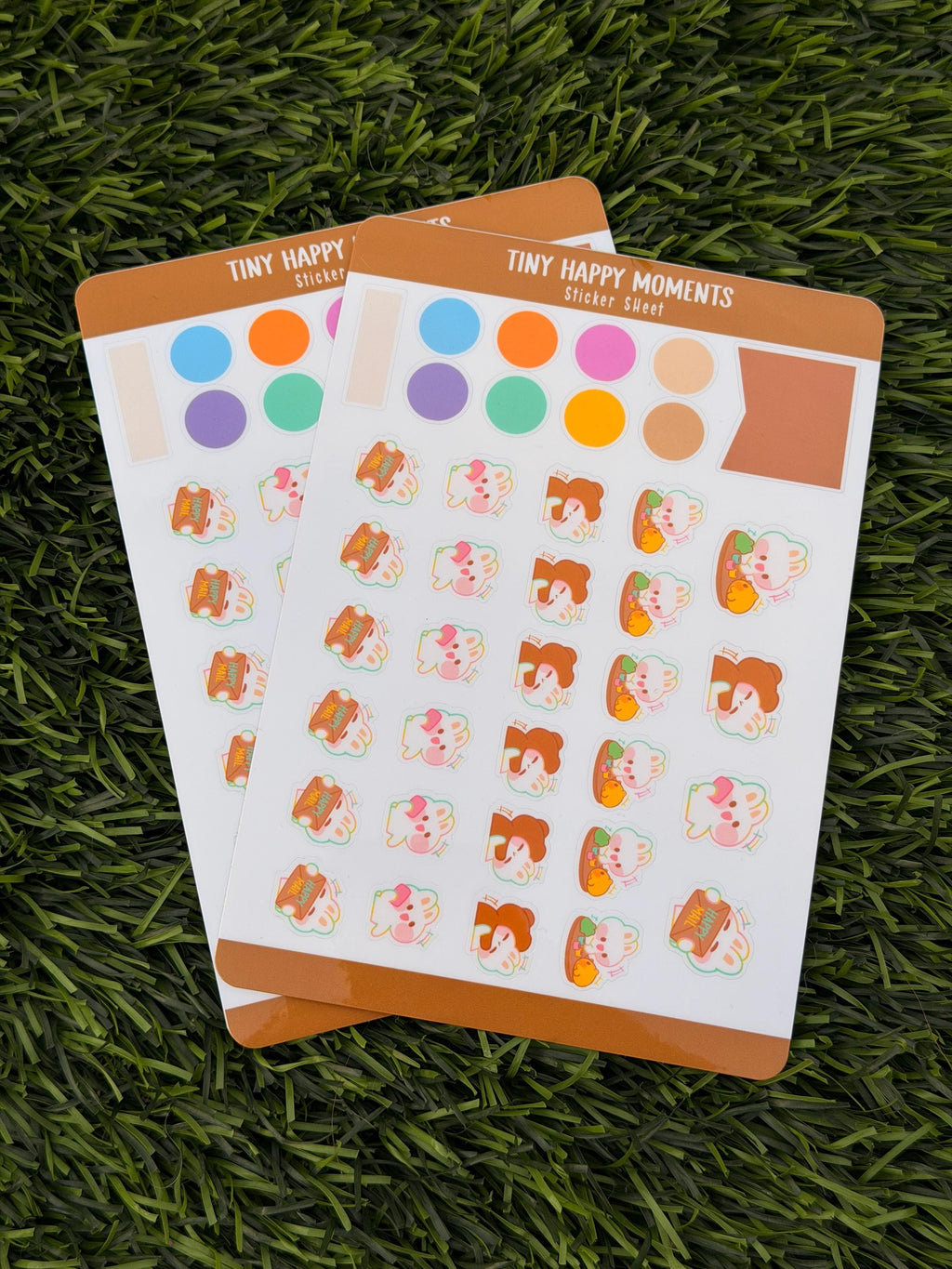 Tiny Happy Moments | Scrapbooking | Sticker Sheet | Kiss Cut