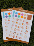 Bunny Book Club | Scrapbooking | Sticker Sheet | Kiss Cut