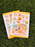 Bun Bun's Light  Music Bar | Scrapbooking | Sticker Sheet | Kiss Cut