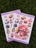 Ghostie Goodies | Scrapbooking | Sticker Sheet | Kiss Cut