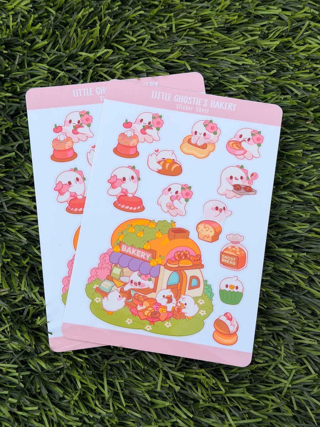 Little Ghostie's Bakery | Scrapbooking | Stickerbogen | Kiss Cut