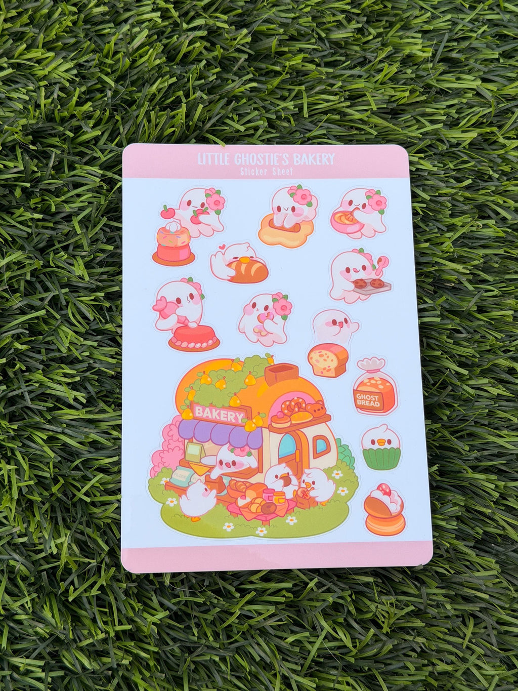 Little Ghostie's Bakery | Scrapbooking | Stickerbogen | Kiss Cut