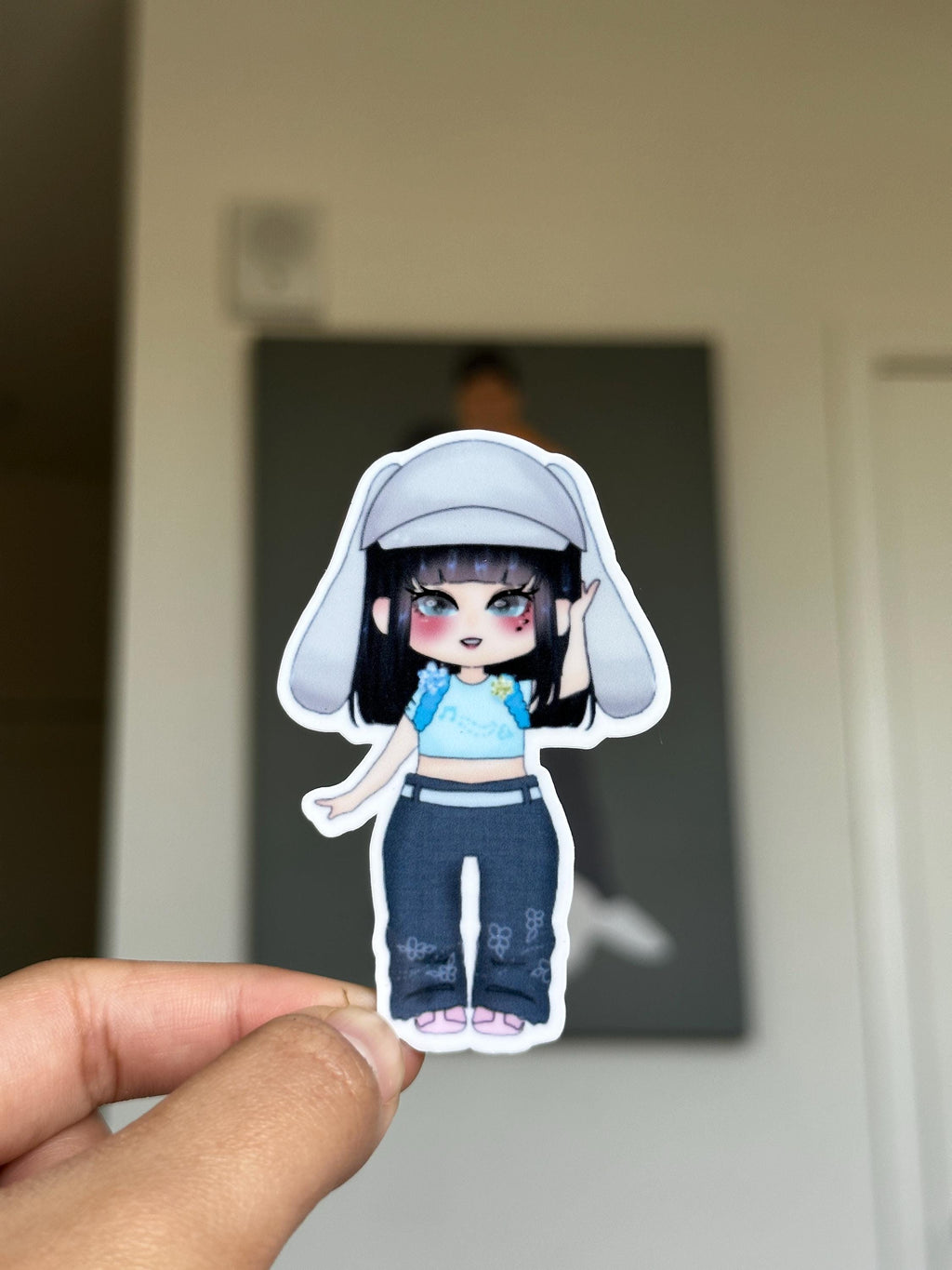 Chibi Kpop Girl Group Sticker Set (5 pcs) | Die Cut Sticker