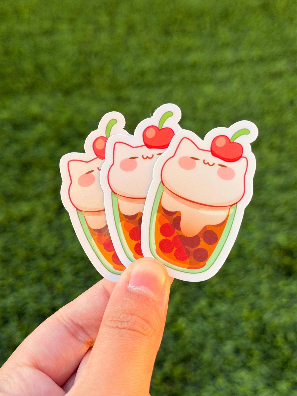 Kawaii Boba Sticker Pack | Die Cut Sticker