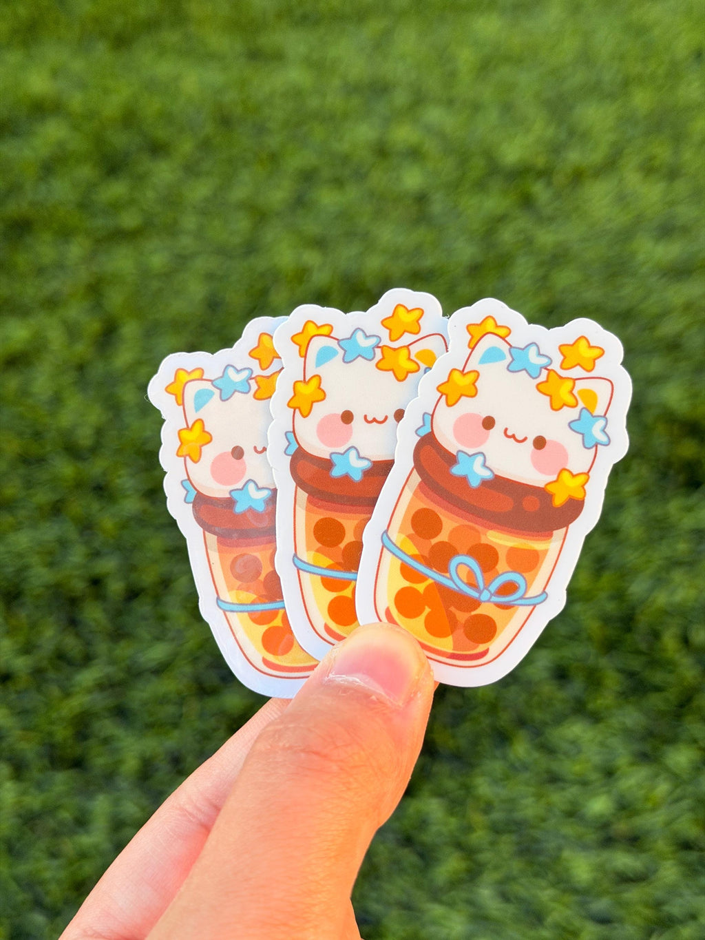 Kawaii Boba Sticker Pack | Die Cut Sticker