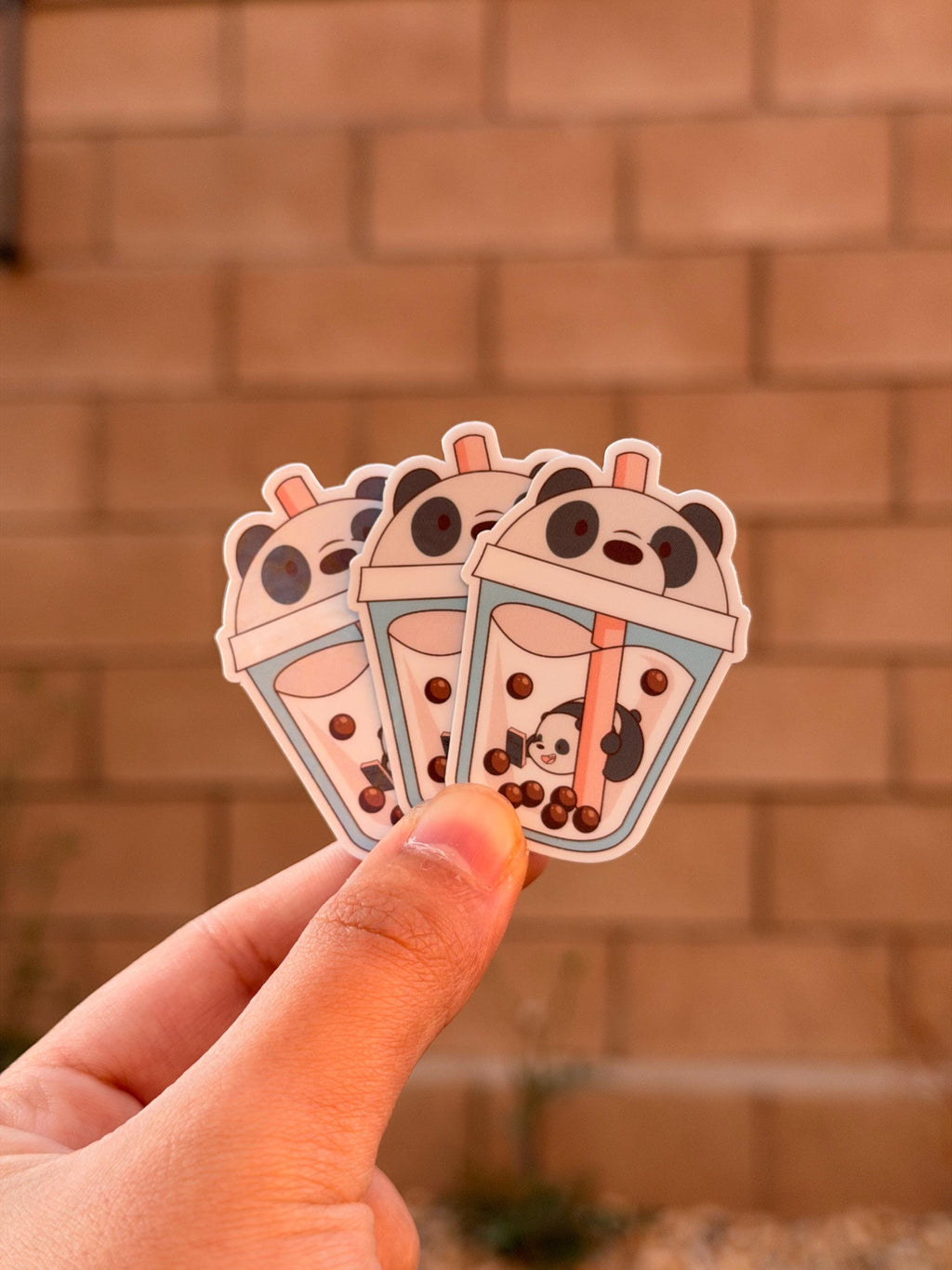 Kawaii Boba Bears Sticker Pack | Die Cut Sticker