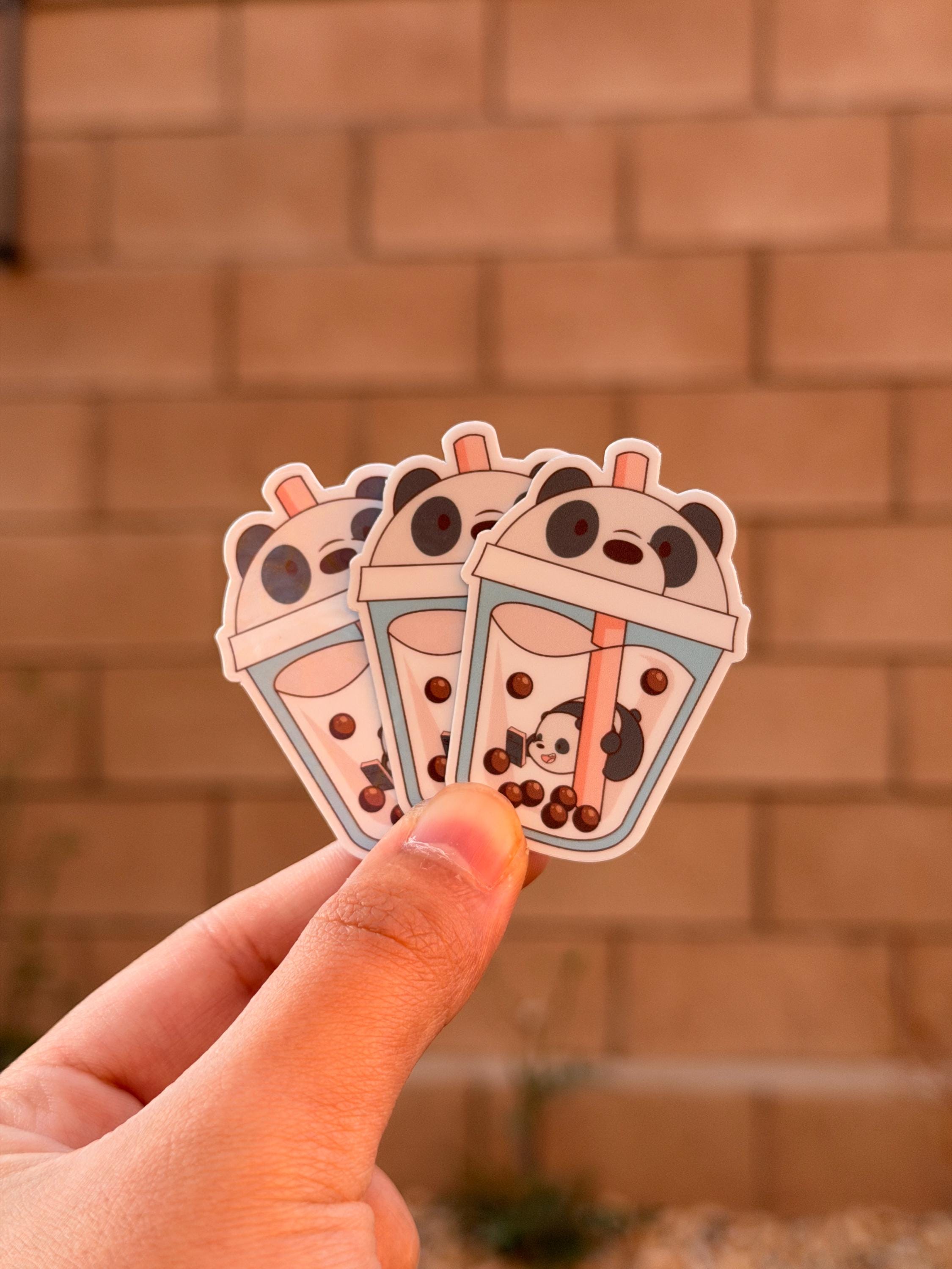 Kawaii Boba Bears Sticker Pack | Die Cut Sticker