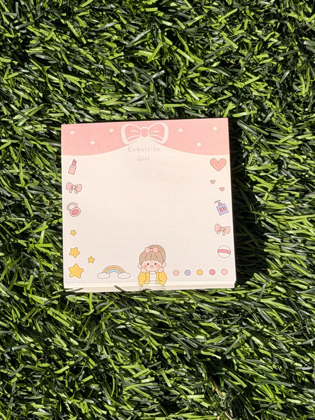 Kawaii Exquisite Girl Sticky Note